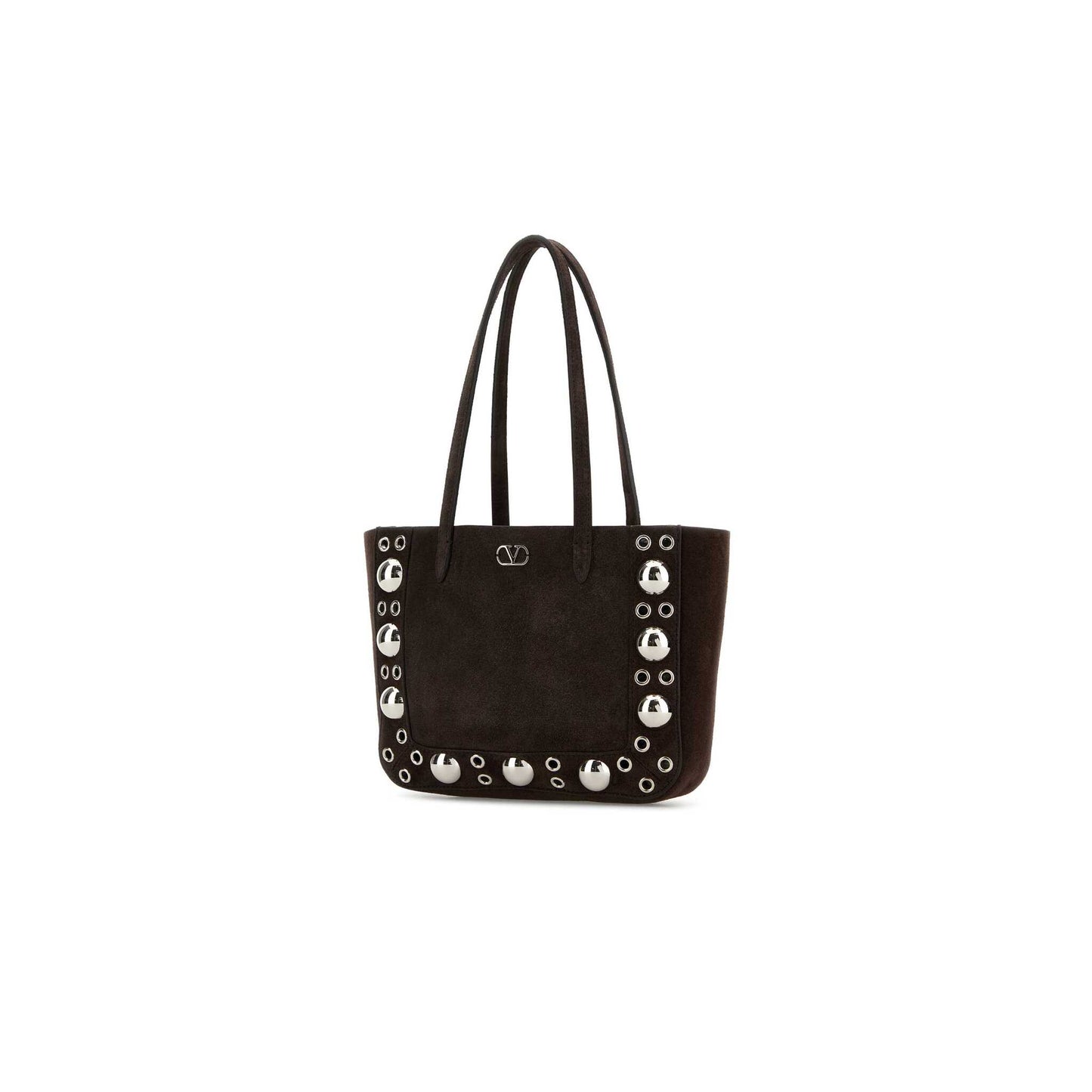Valentino Garavani Nellcôte Mini Suede Shopping Bag