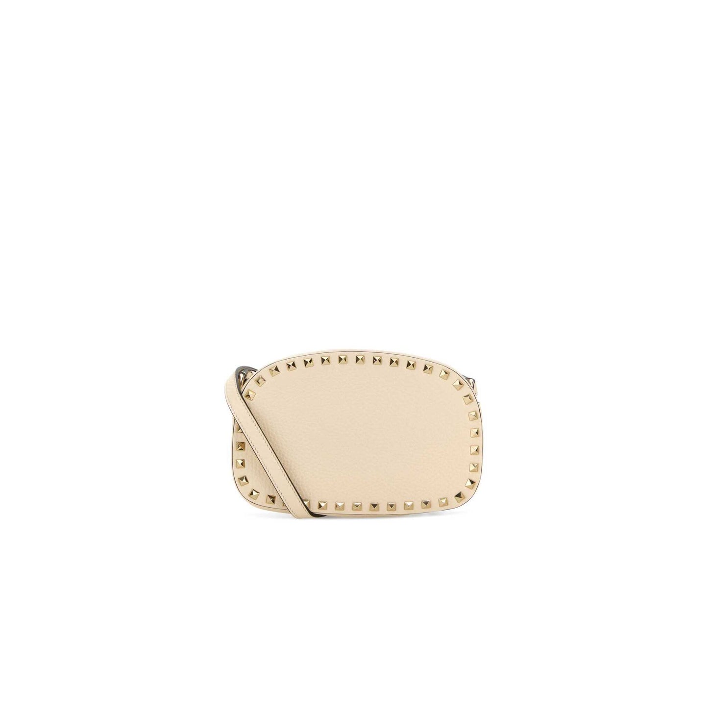 Mala Tiracolo Rockstud em Pele