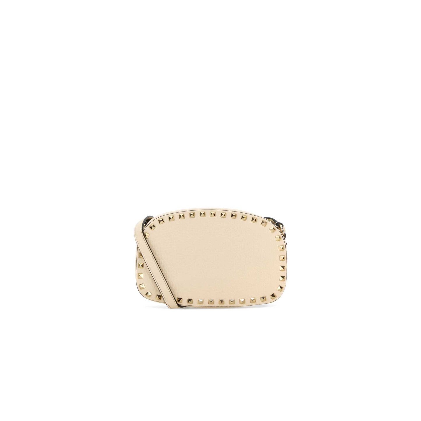 Mala Tiracolo Rockstud em Pele