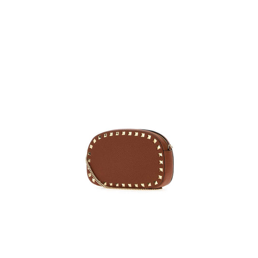 Mala Tiracolo Rockstud em Pele 7W2P0AR4VSHHG5