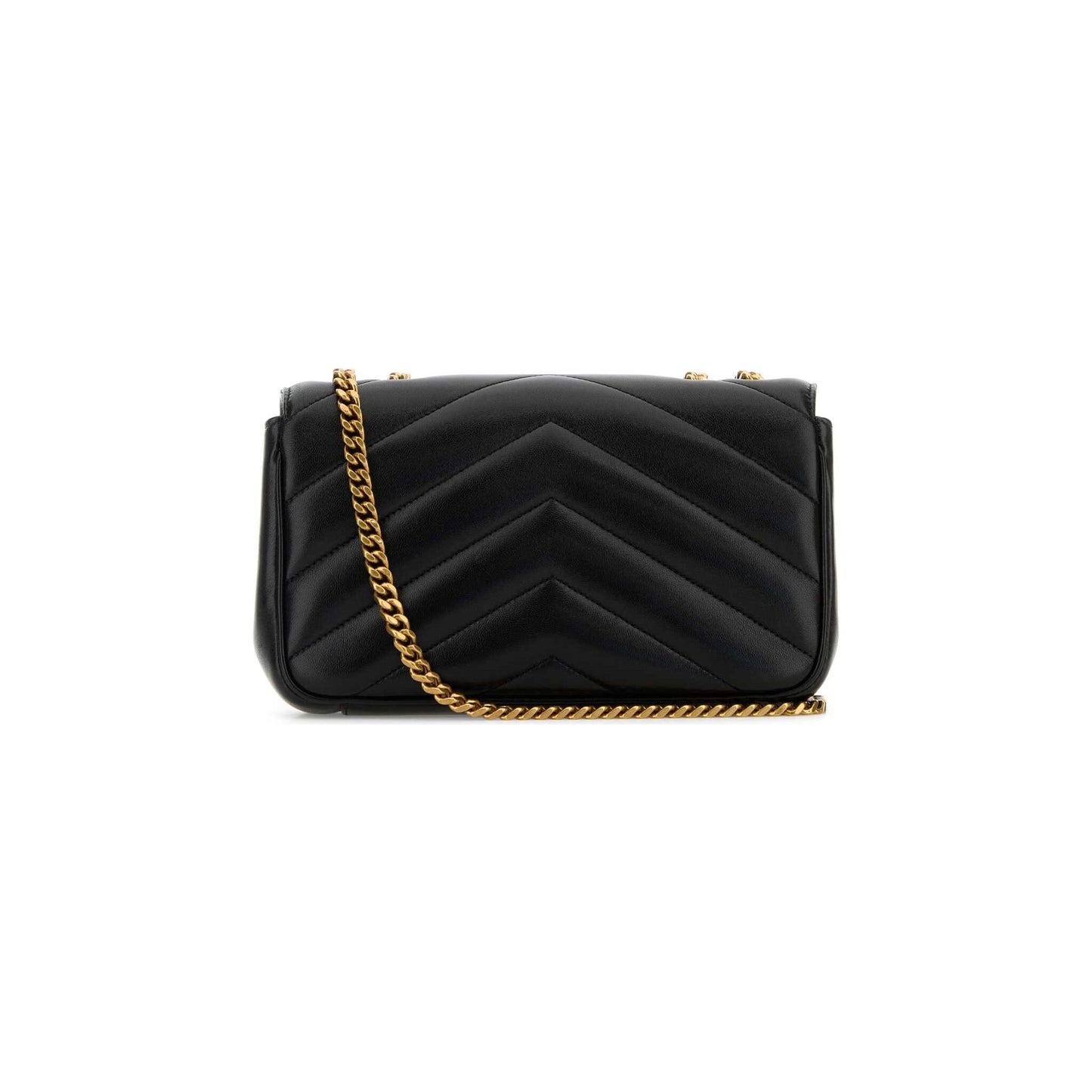Saint Laurent Mala de Ombro Pequena Loulou em Pele de Cordeiro