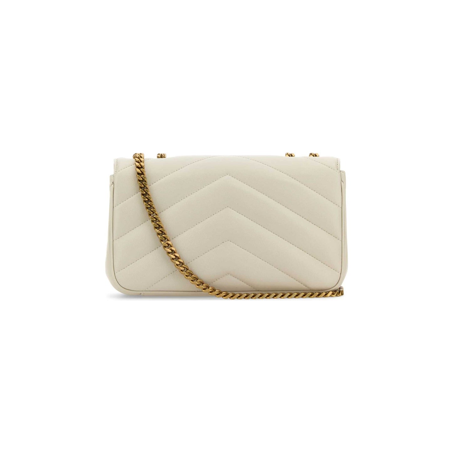 Saint Laurent Mala de Ombro Pequena Loulou em Pele de Cordeiro