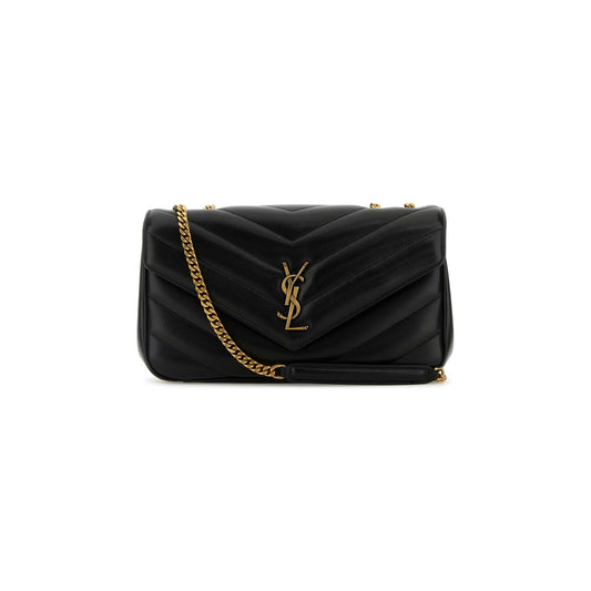 Saint Laurent Mala de Ombro Média Loulou em Pele