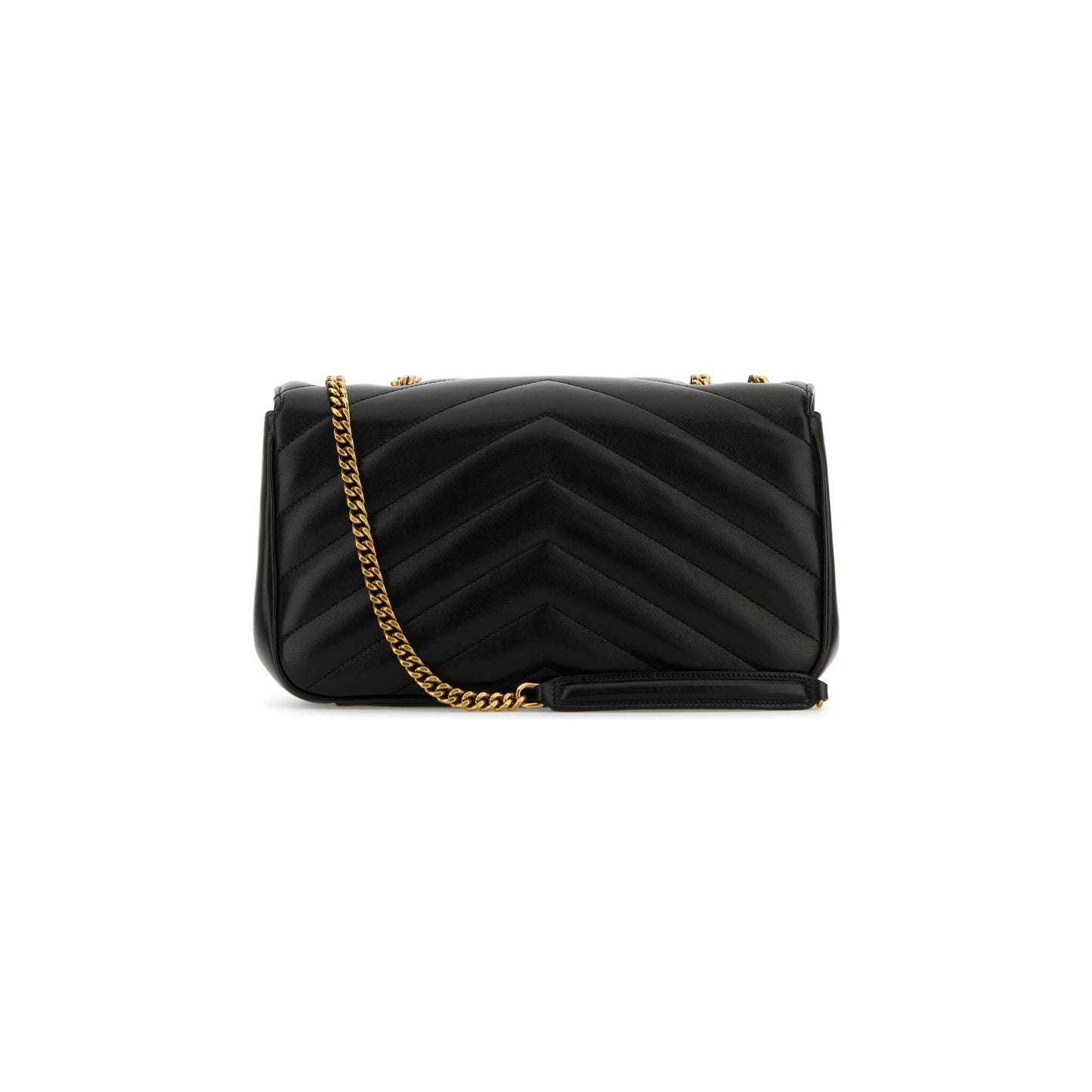 Saint Laurent Mala de Ombro Média Loulou em Pele