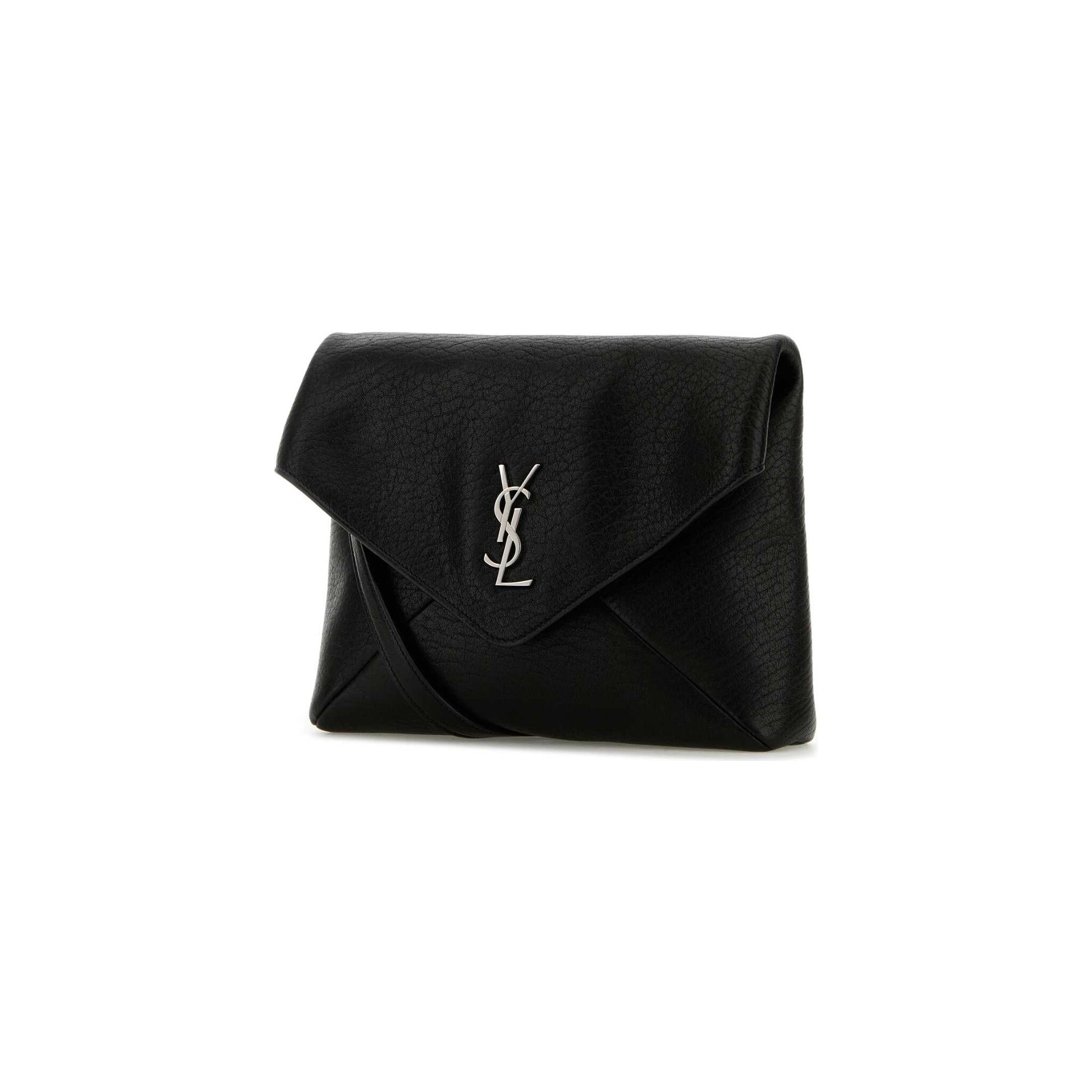Saint Laurent Bolsa Grande em Pele de Cordeiro
