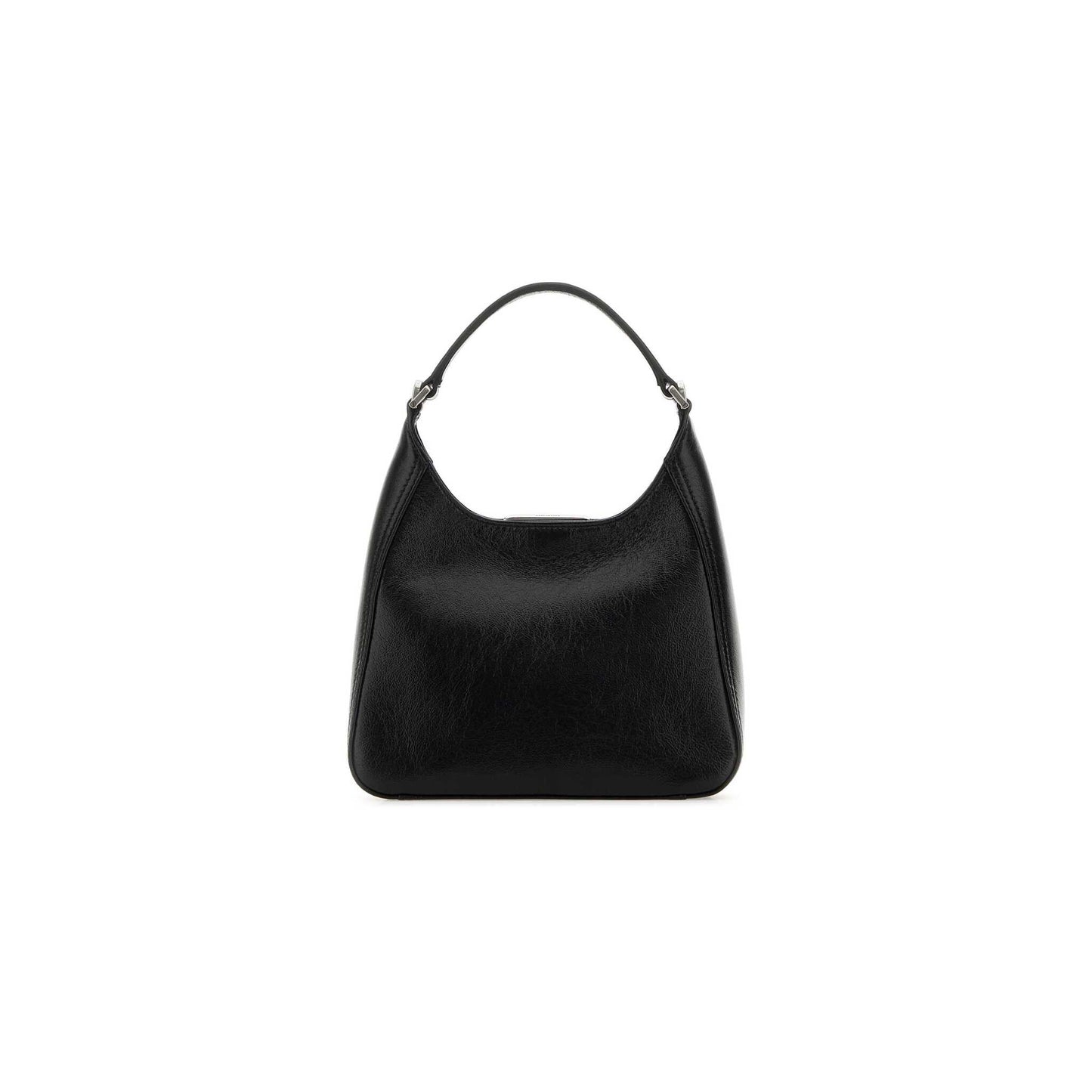 Mala de Mão BB Soft Hobo Pequena em Pele de Cordeiro