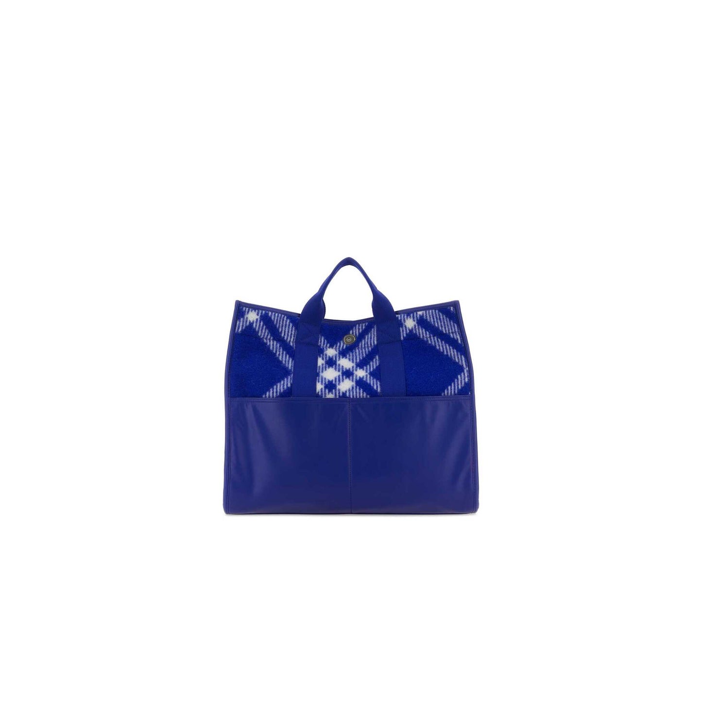 Knight Wool and Leather Tote Bag