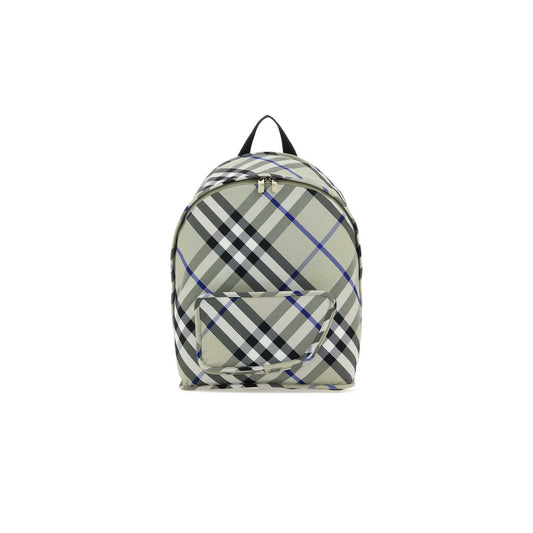 Shield Printed Nylon Backpack