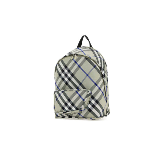 Shield Printed Nylon Backpack