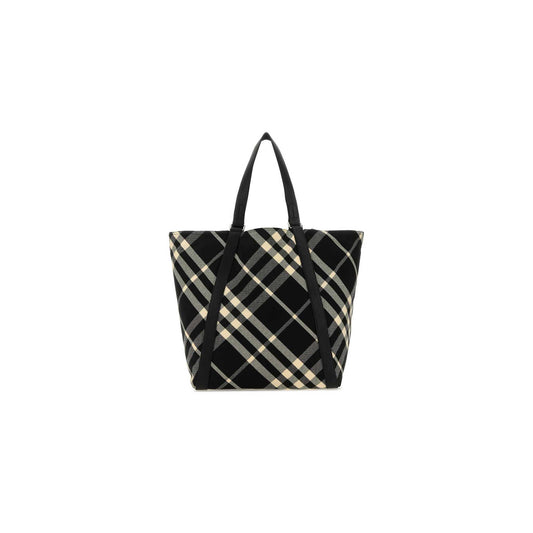 Embroidered Polyester and Cotton Blend Tote Bag