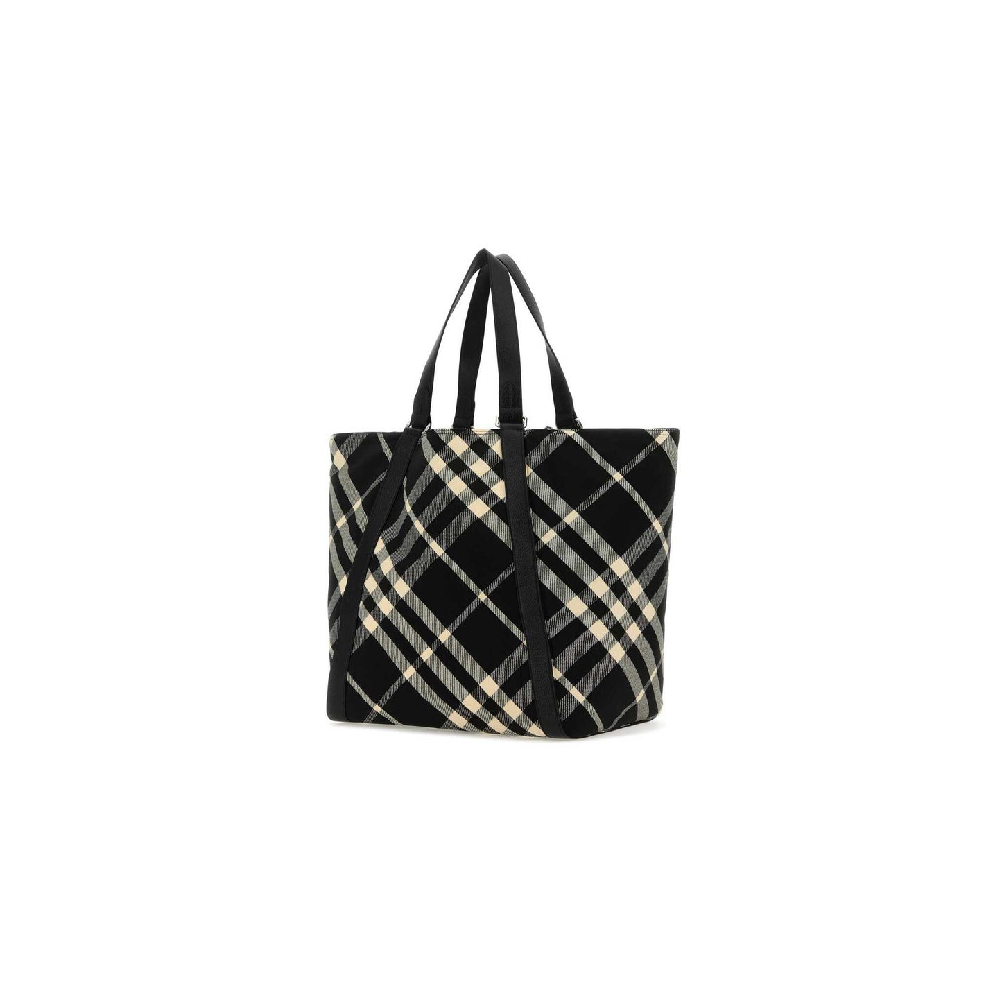 Embroidered Polyester and Cotton Blend Tote Bag