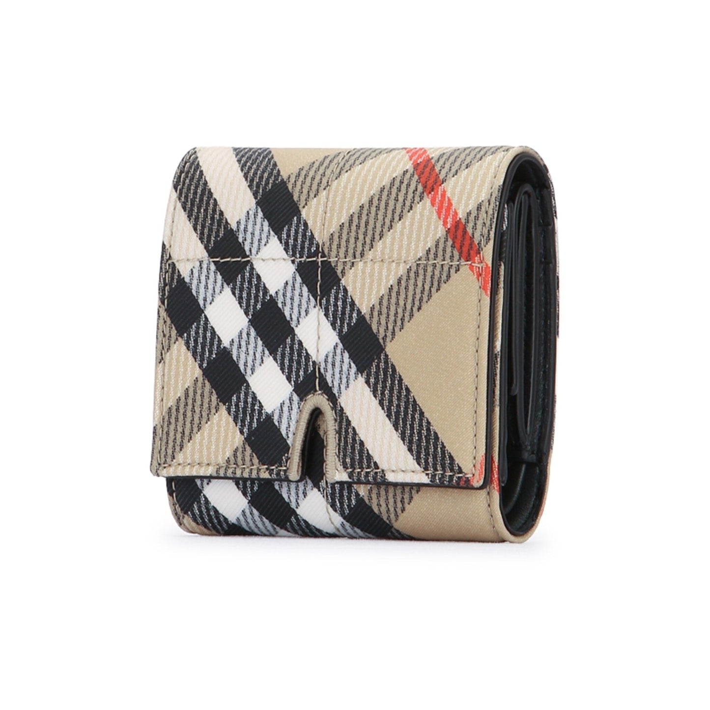 Burberry Snip Compact Wallet Cj1 Wallet