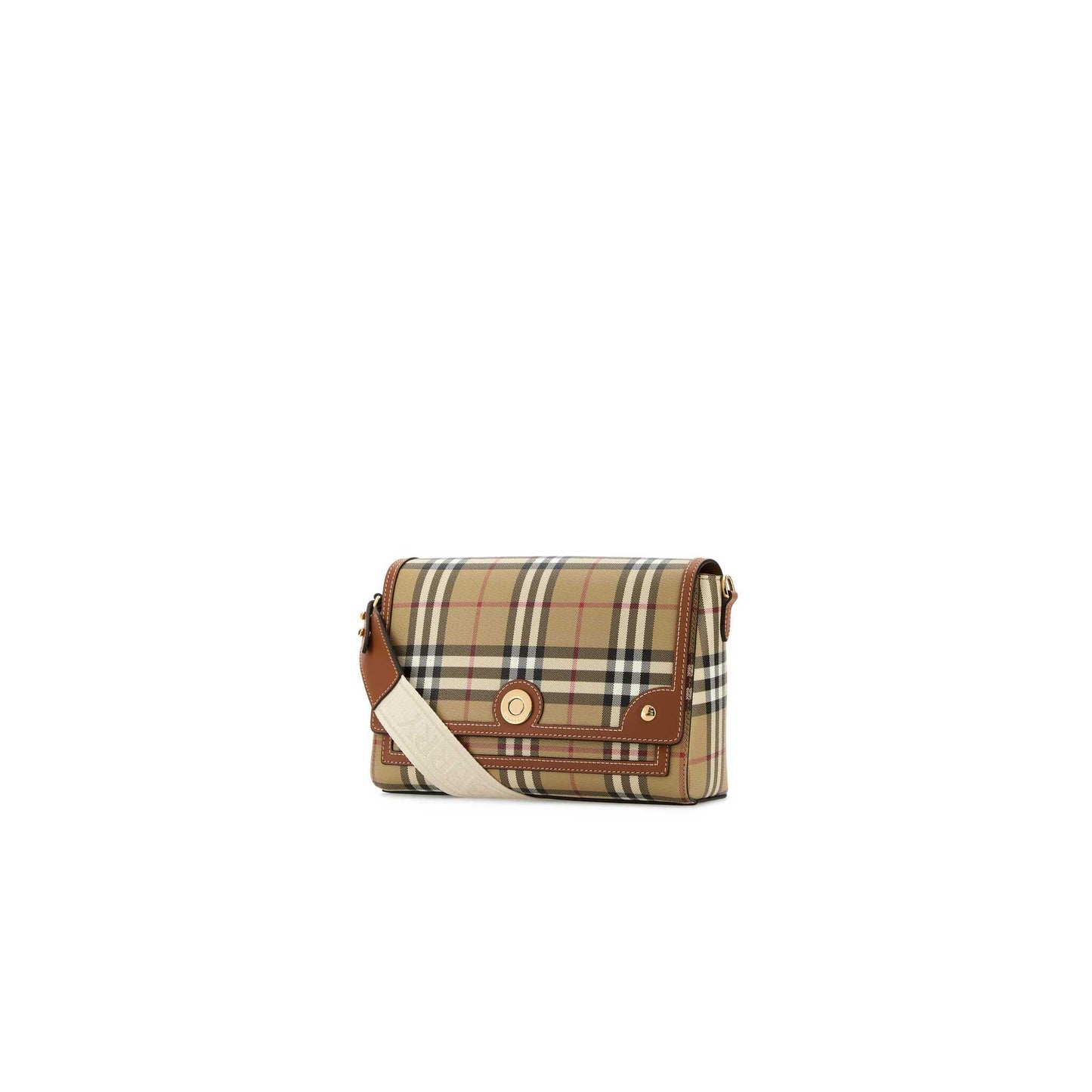 Medium Note Shoulder Bag in Printed Canvas