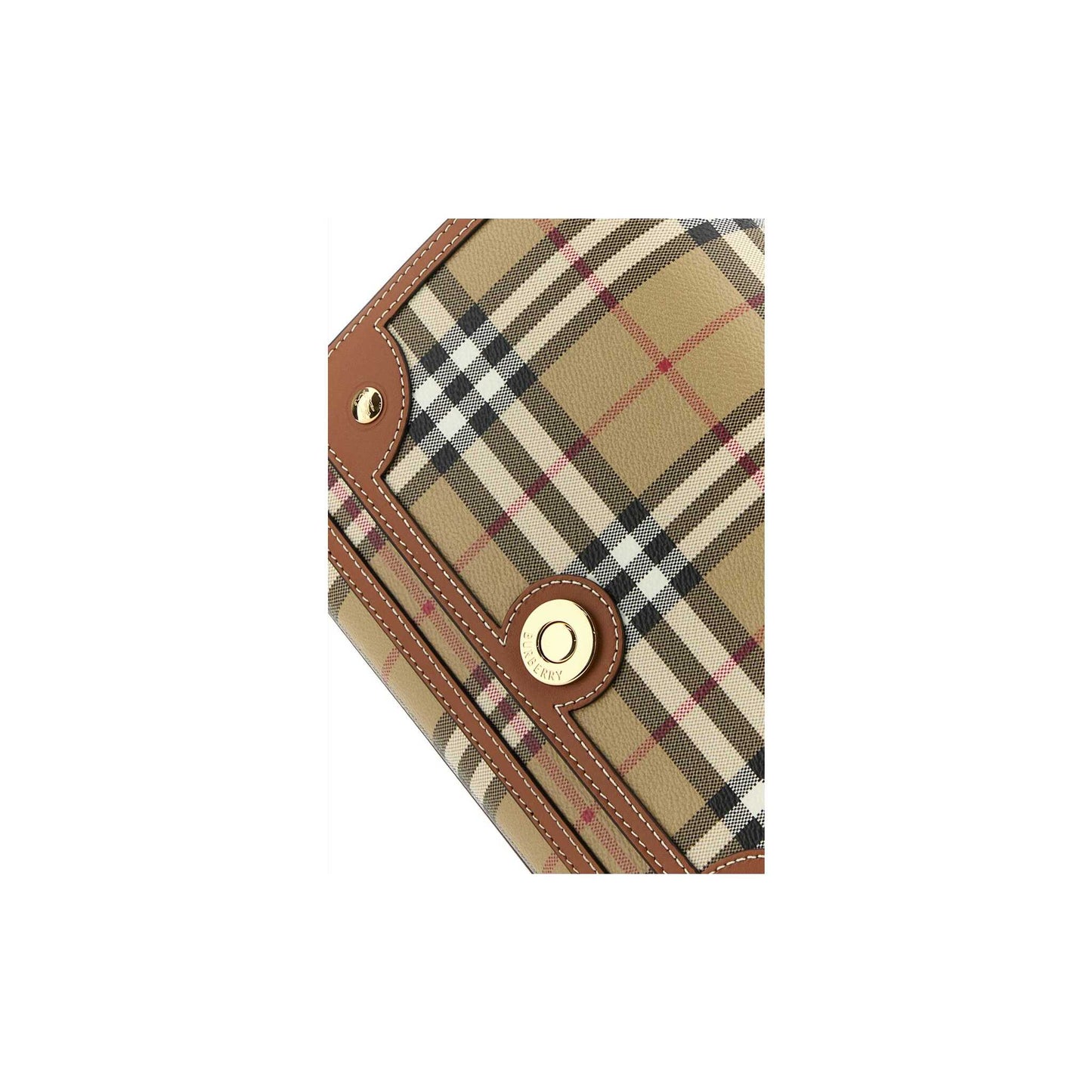Medium Note Shoulder Bag in Printed Canvas