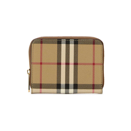 Burberry Mn Zip Around Dfc Wallet
