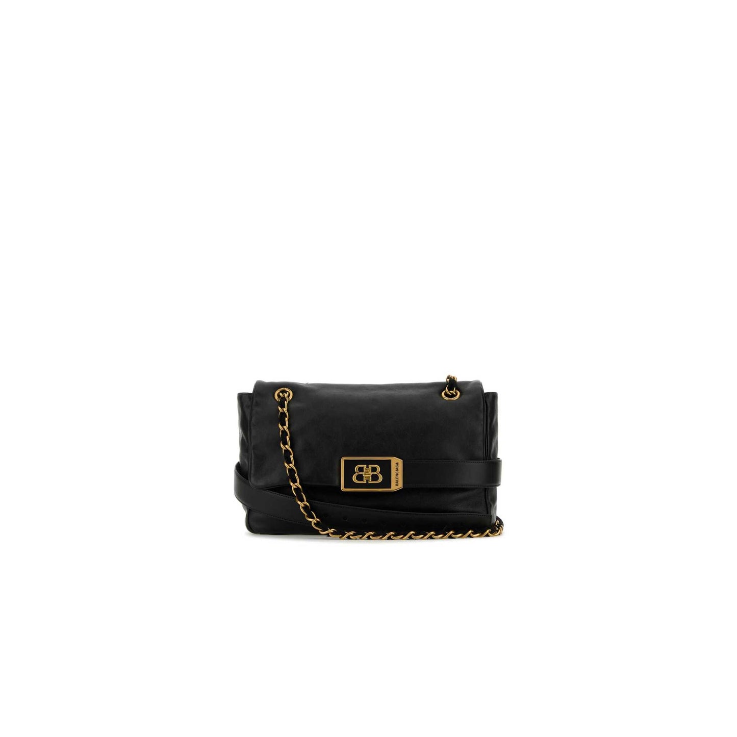 Mala de Ombro Modu Flap Chain Média em Pele 8117812ABIW1060