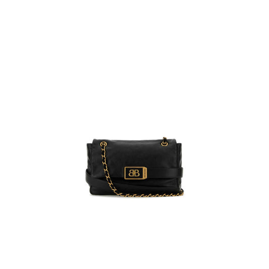 Mala de Ombro Modu Flap Chain Média em Pele 8117812ABIW1060