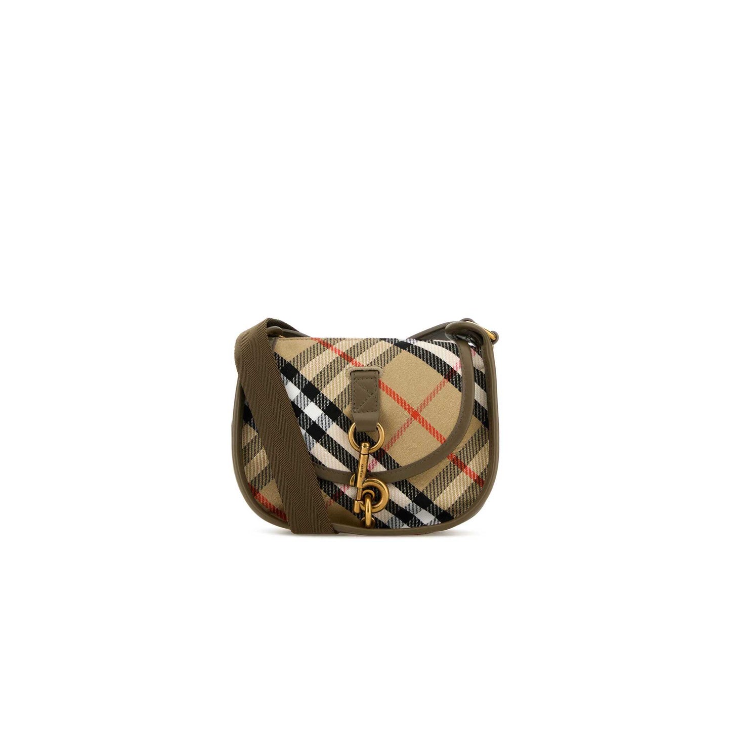 Mala a Tiracolo Messenger Mini B Clip em Tela Bordada