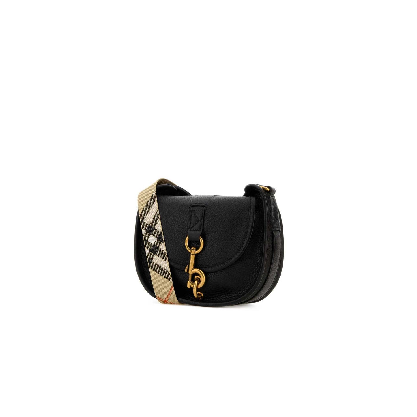 Mala a Tiracolo Messenger Mini B Clip em Pele de Vitelo