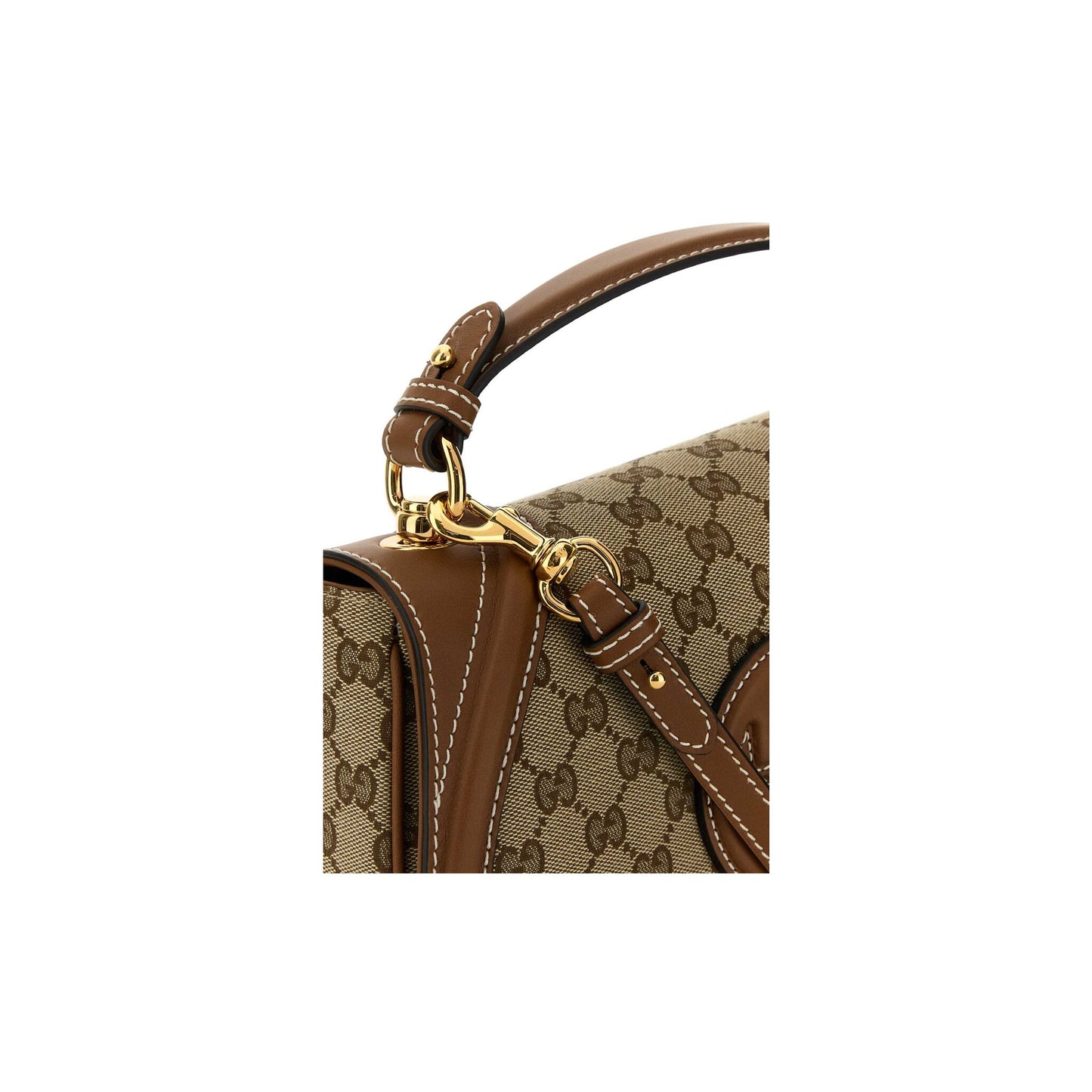 Gucci Mala de Mão Média Blondie em Lona GG