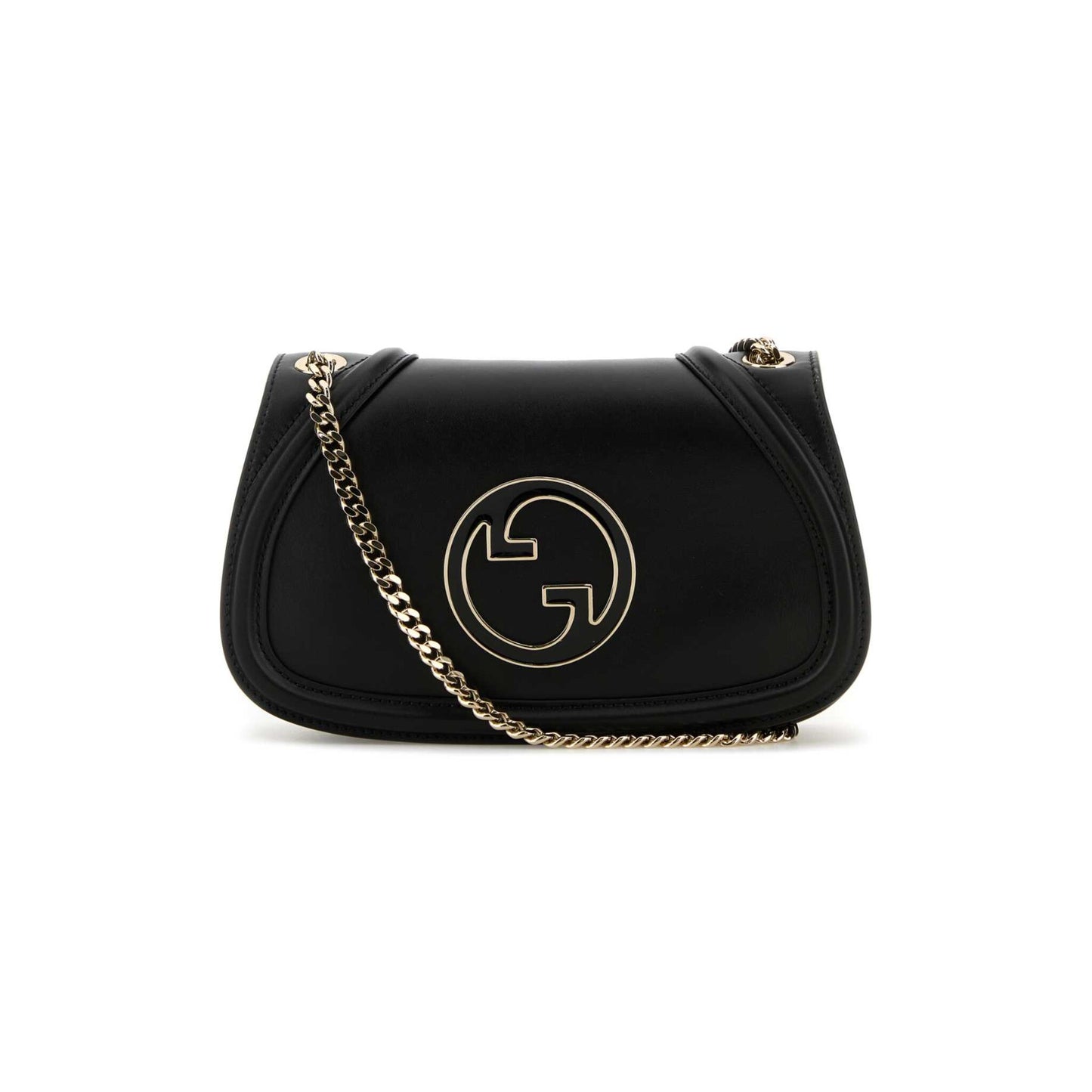 Gucci Mala de Ombro em Lona — Preto