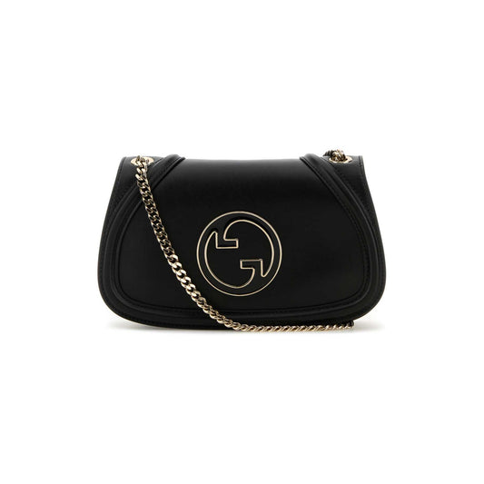 Gucci Mala de Ombro em Lona — Preto