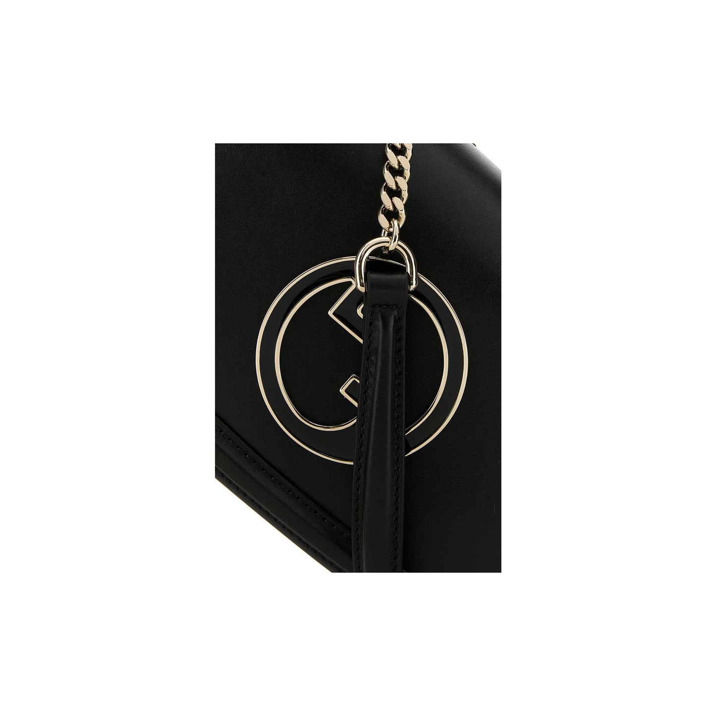 Gucci Mala de Ombro em Lona — Preto