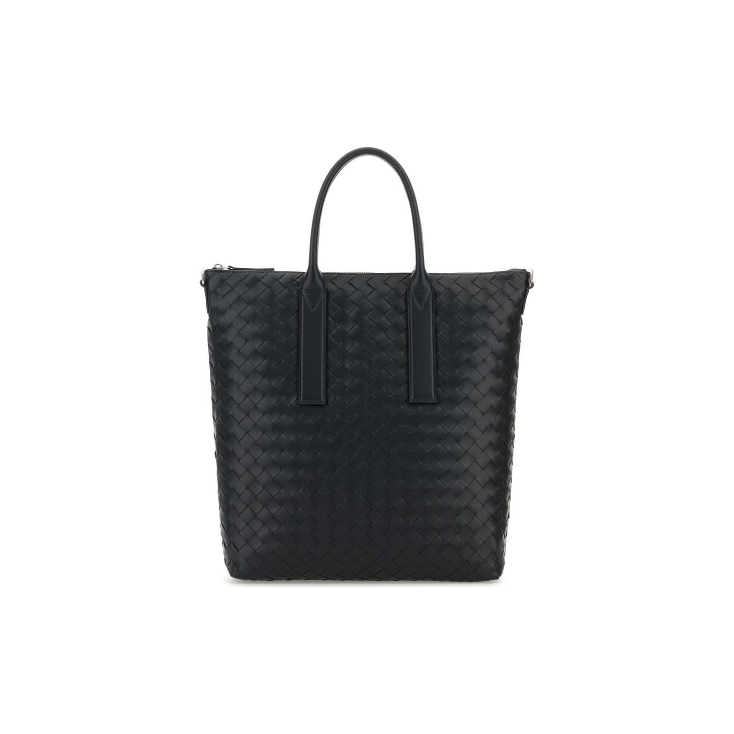 Intrecciato Zipped North-South Tote