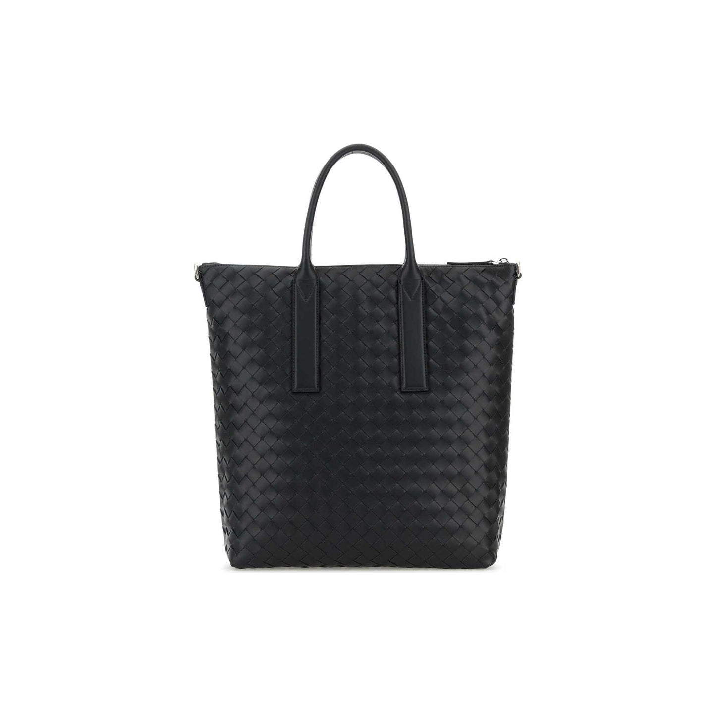 Intrecciato Zipped North-South Tote