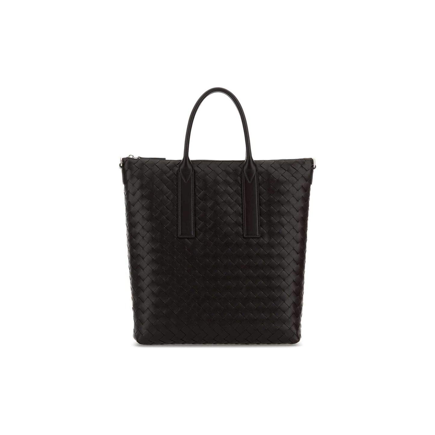 Intrecciato Zipped North-South Tote