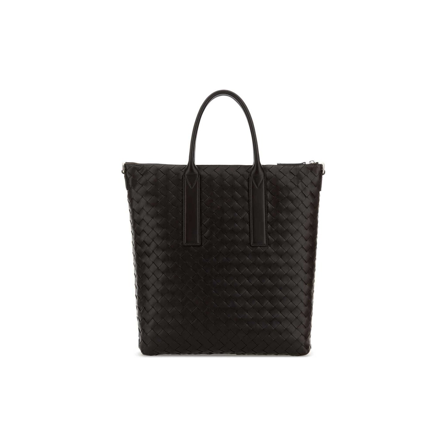 Intrecciato Zipped North-South Tote