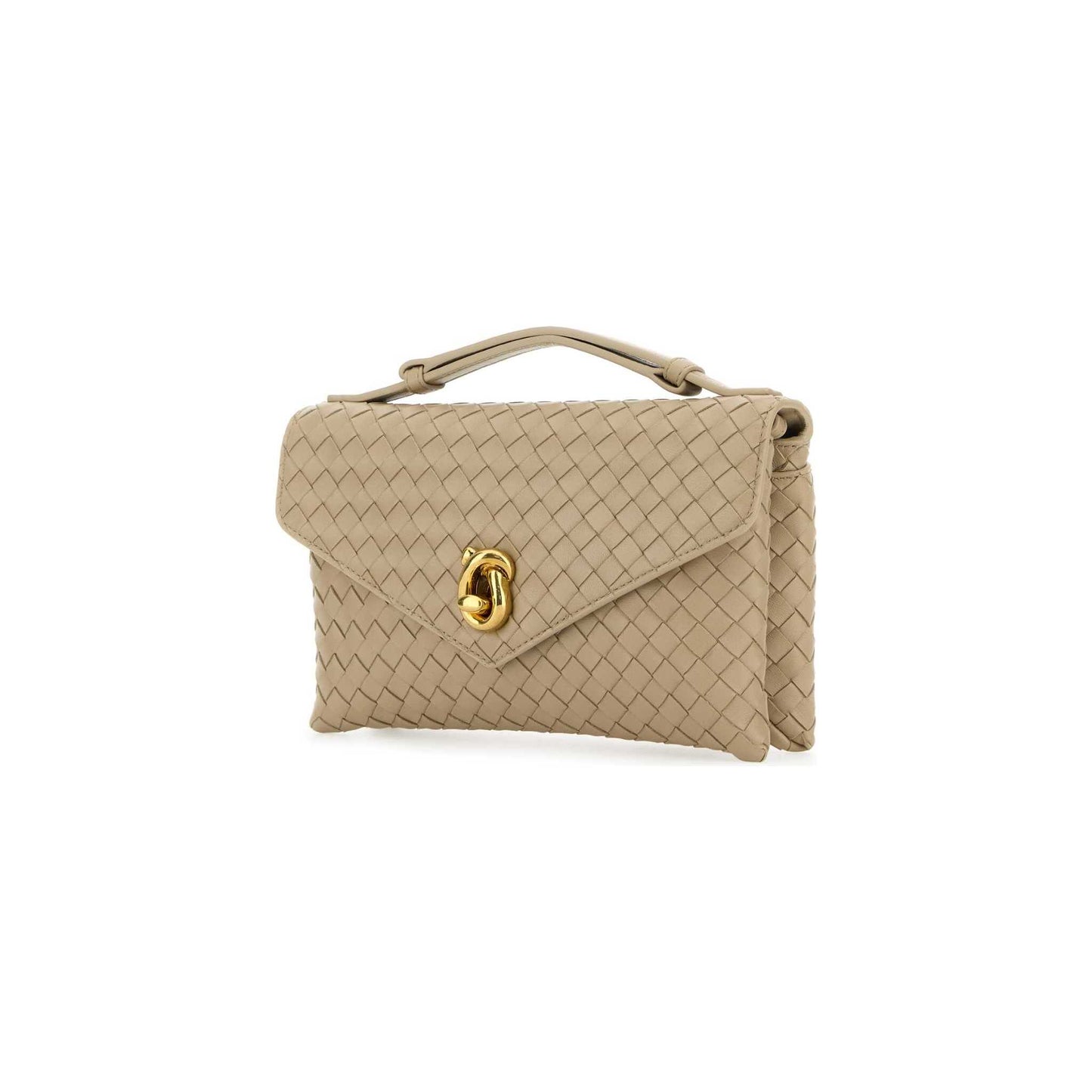 Mala de Mão Knot Lock em Pele