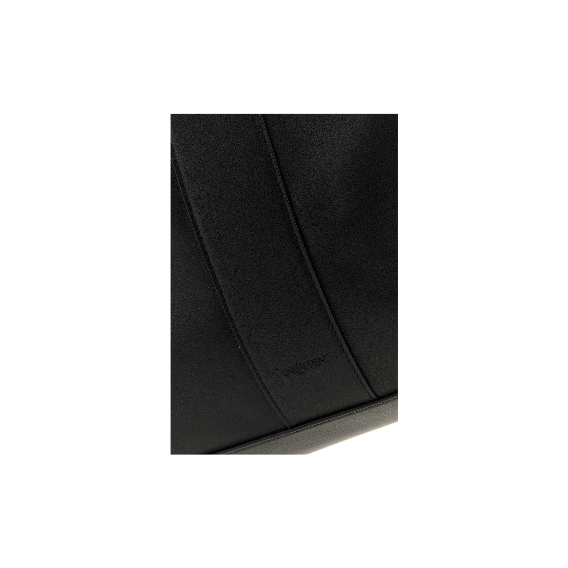 Saint Laurent Mala Tote Grande em Camurça