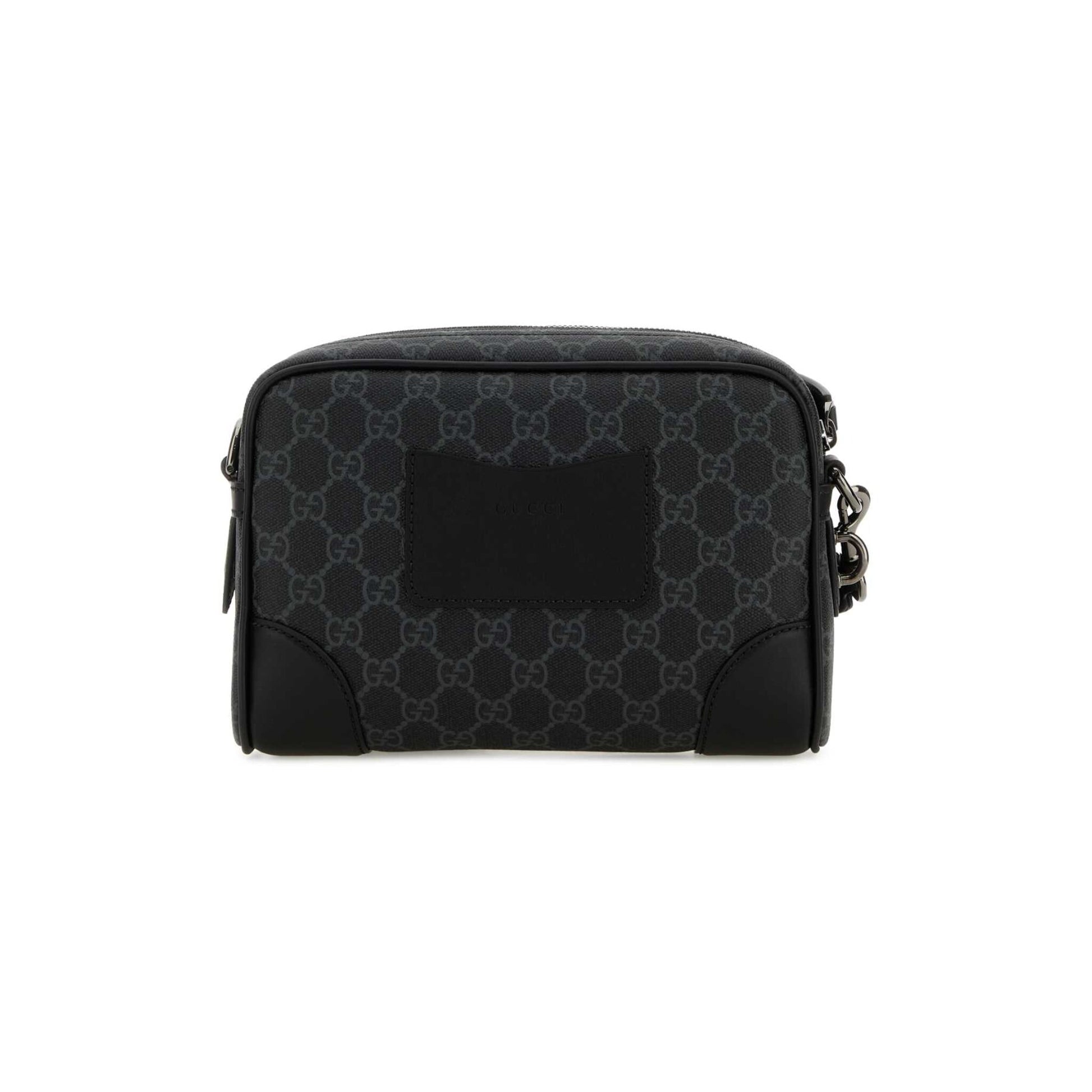 Gucci Mala Tiracolo com Alça Amovível GG Emblem em Pele