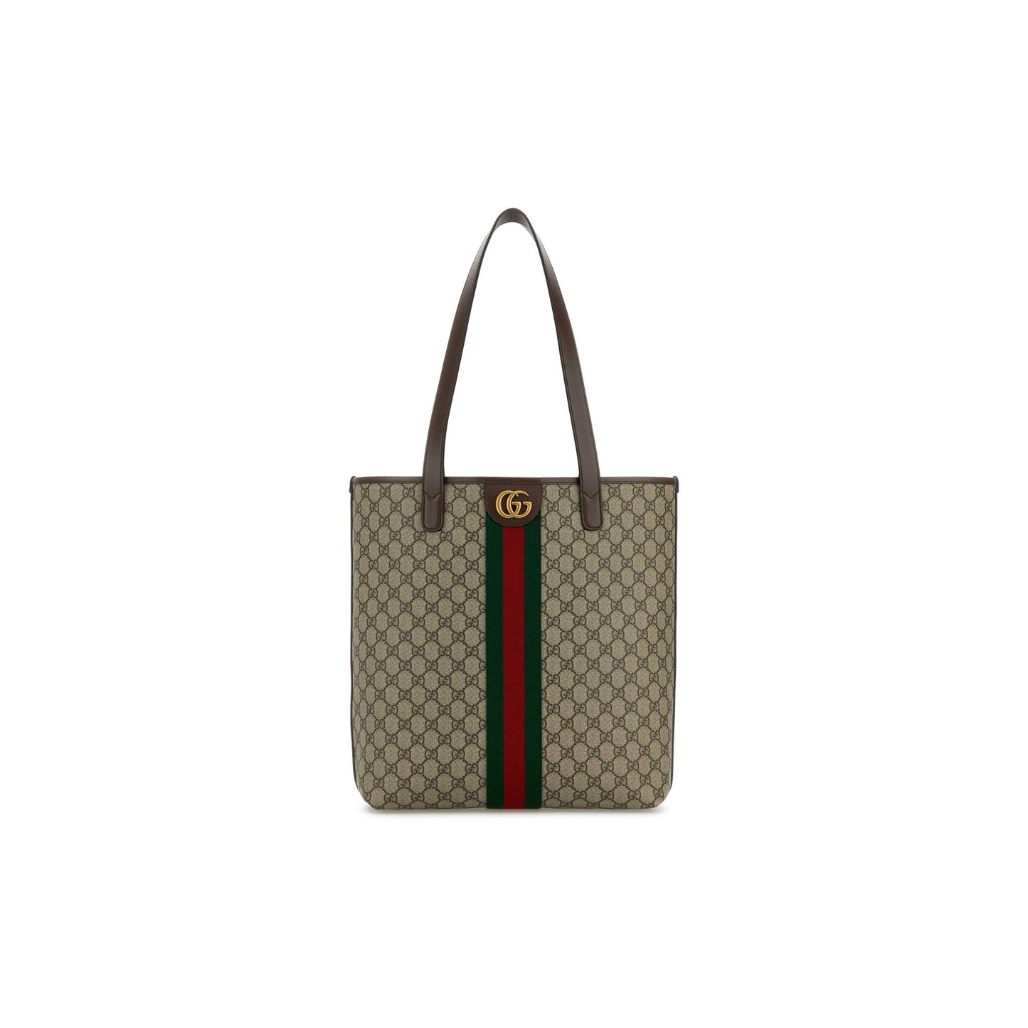 Gucci Mala Tote Média Ophidia em Pele