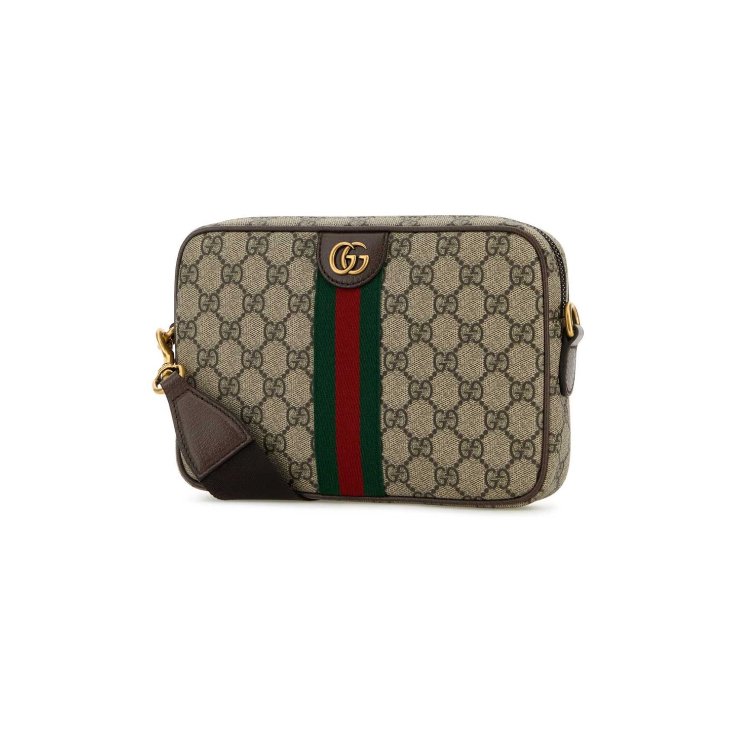Gucci Mala Tiracolo Pequena Ophidia em Pele
