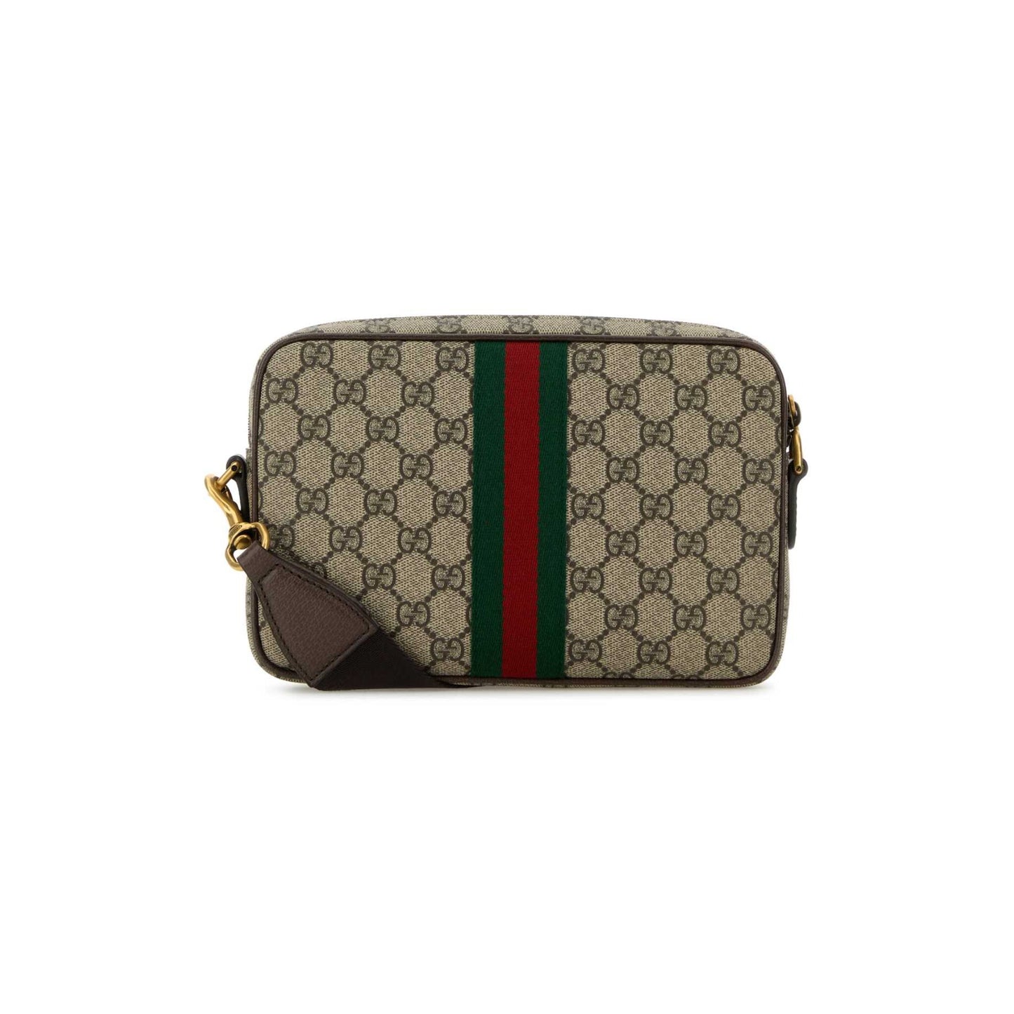Gucci Mala Tiracolo Pequena Ophidia em Pele