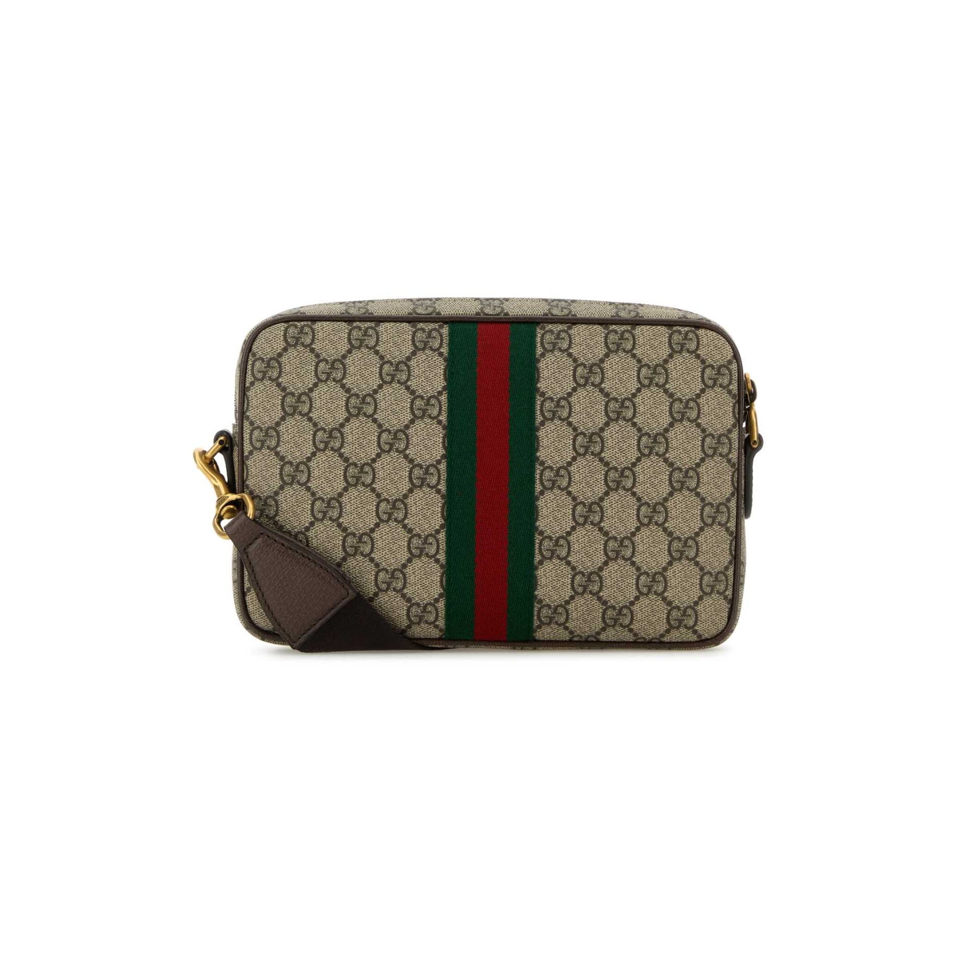 Gucci Mala Tiracolo Pequena Ophidia em Pele