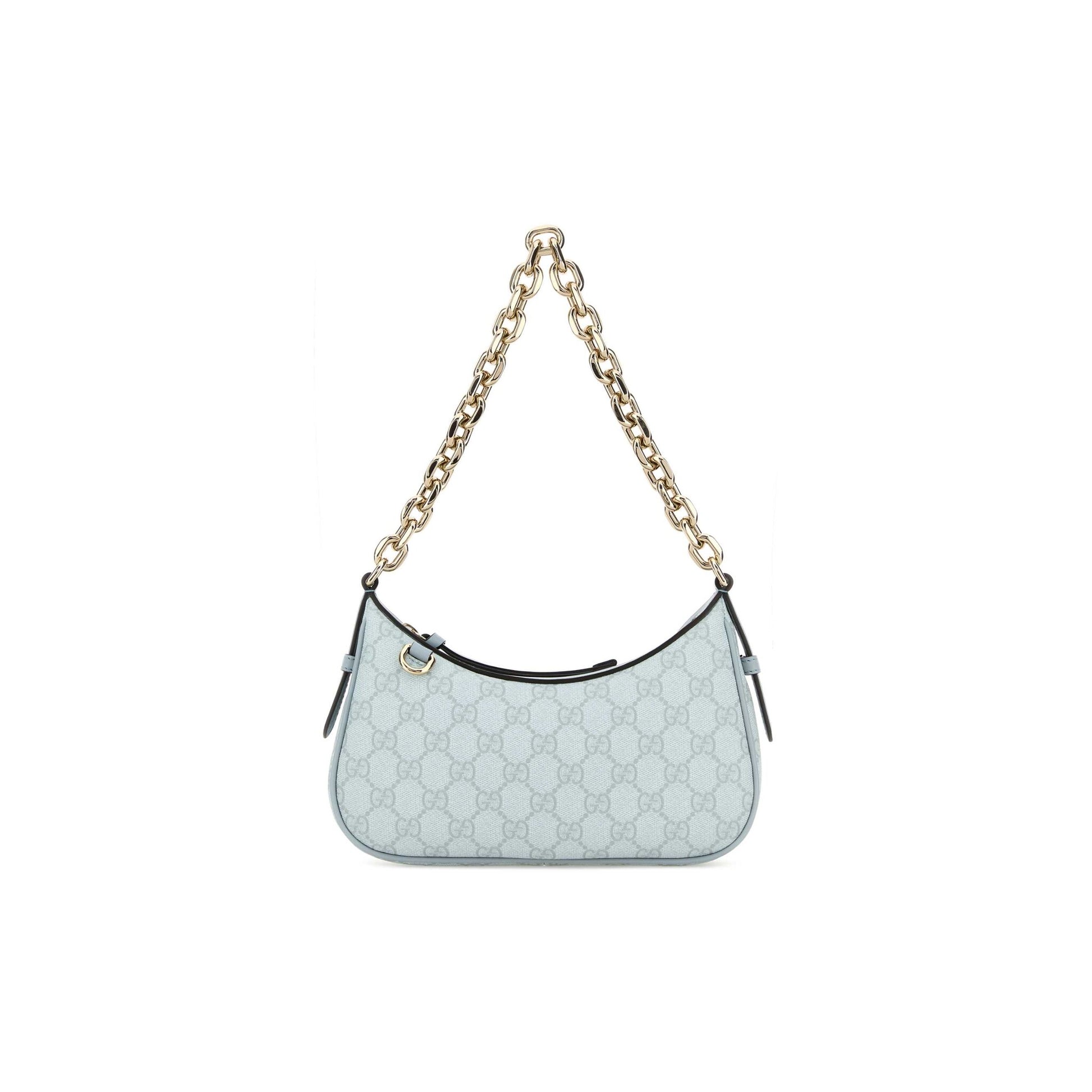 Gucci Mala de Ombro GG Emblem em Lona
