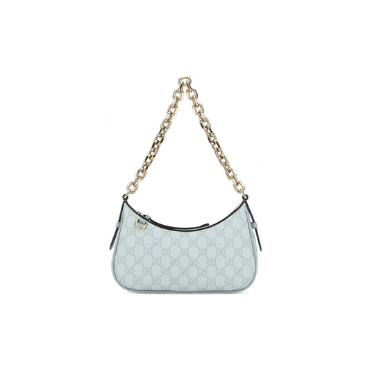 Gucci Mala de Ombro GG Emblem em Lona