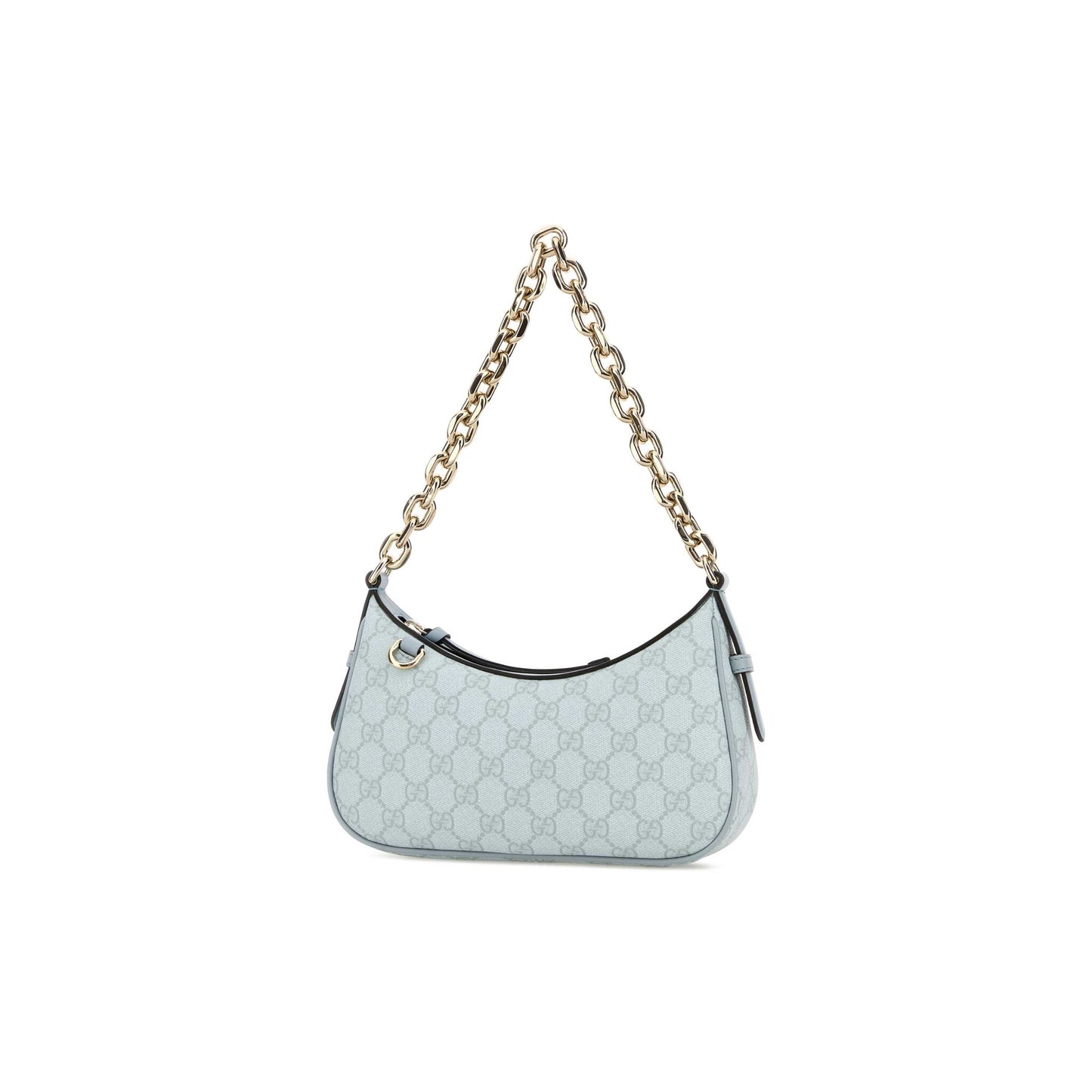 Gucci Mala de Ombro GG Emblem em Lona