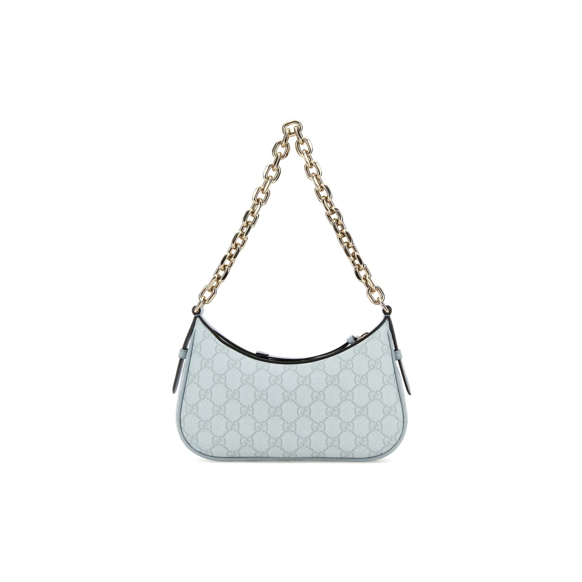 Gucci Mala de Ombro GG Emblem em Lona