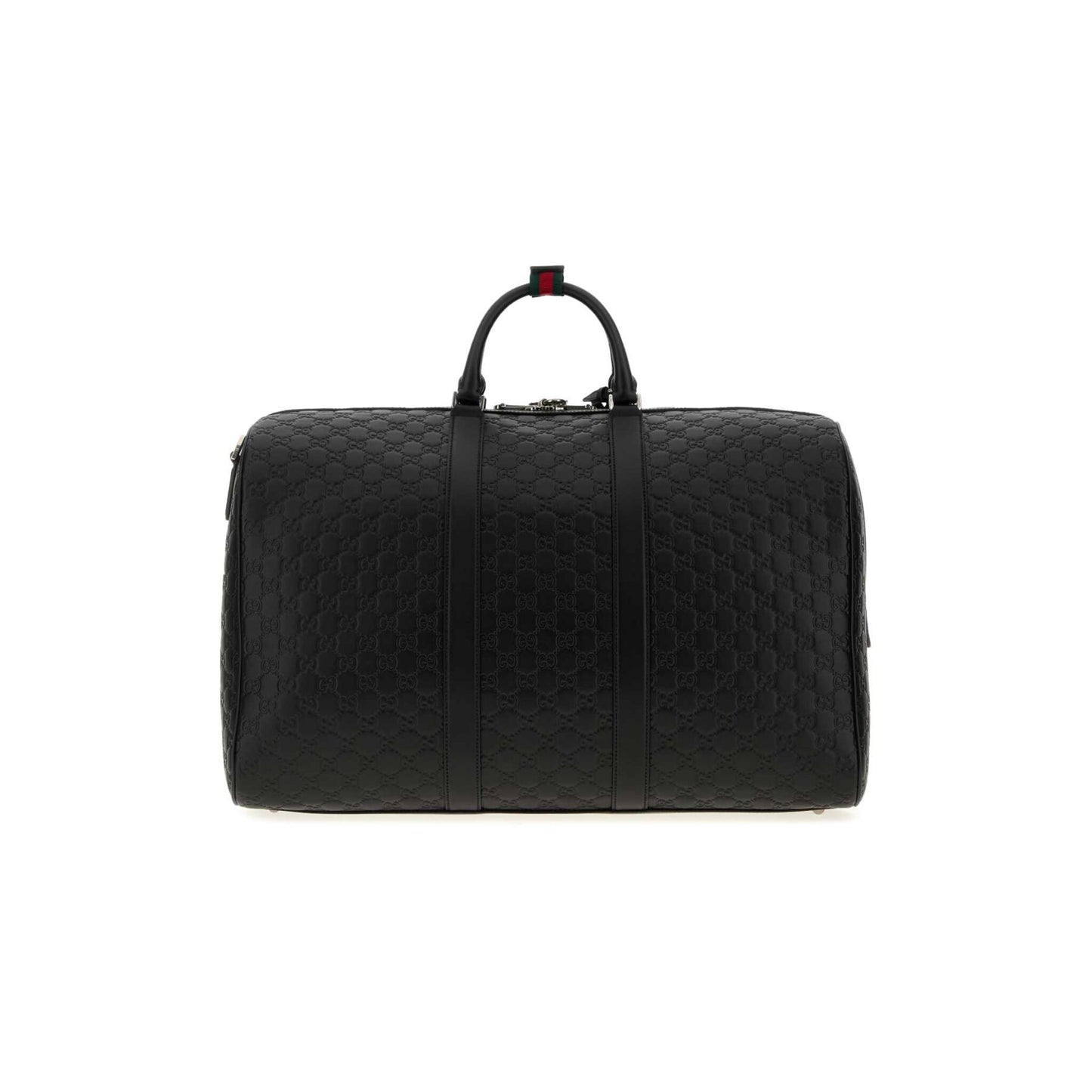 Gucci Saco de Viagem Grande GG Emblem em Pele