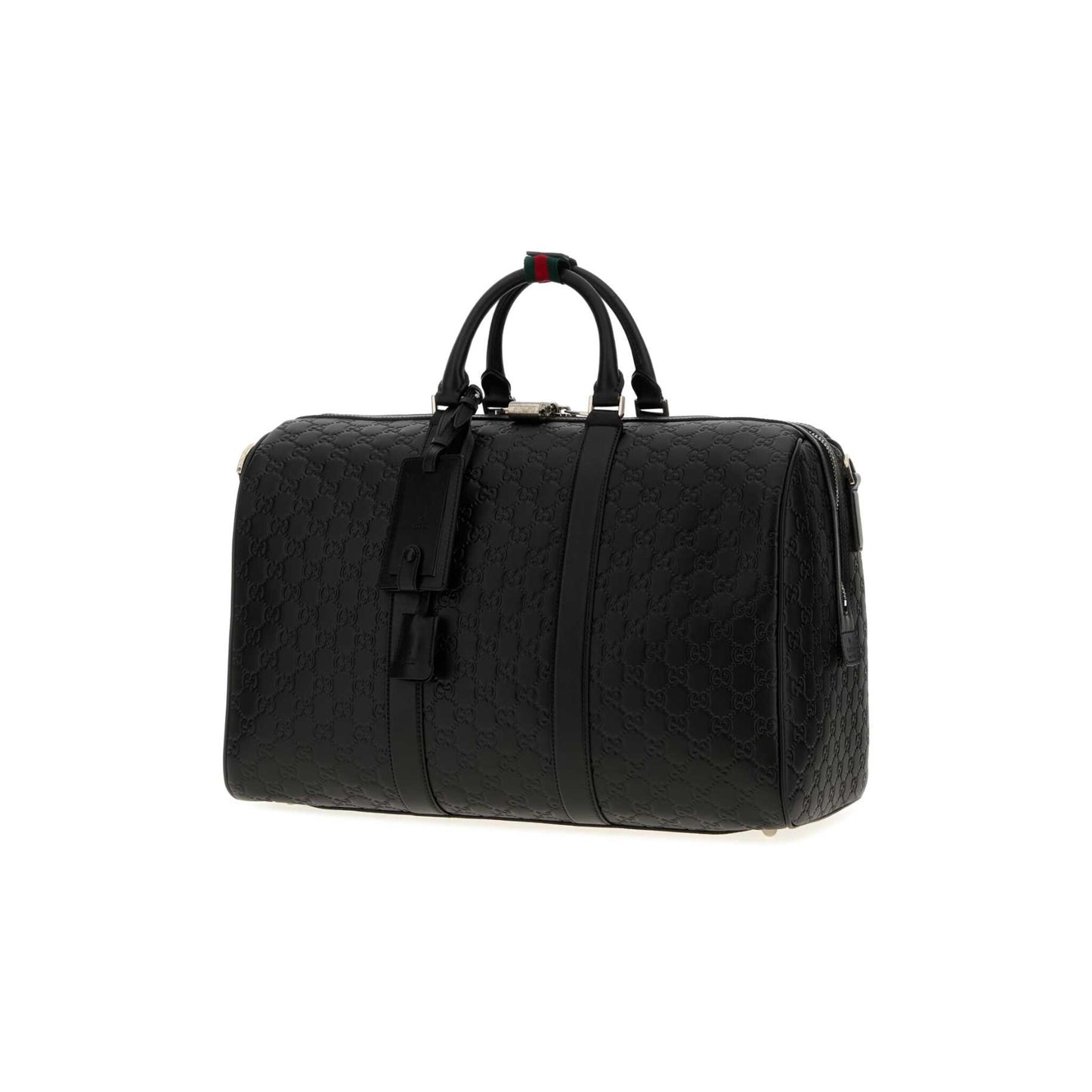 Gucci Saco de Viagem com Alça em Pele