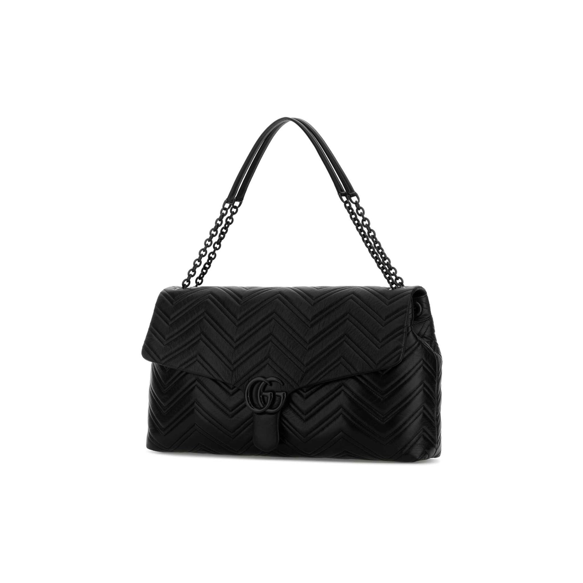 Gucci Mala de Ombro GG Marmont em Lona