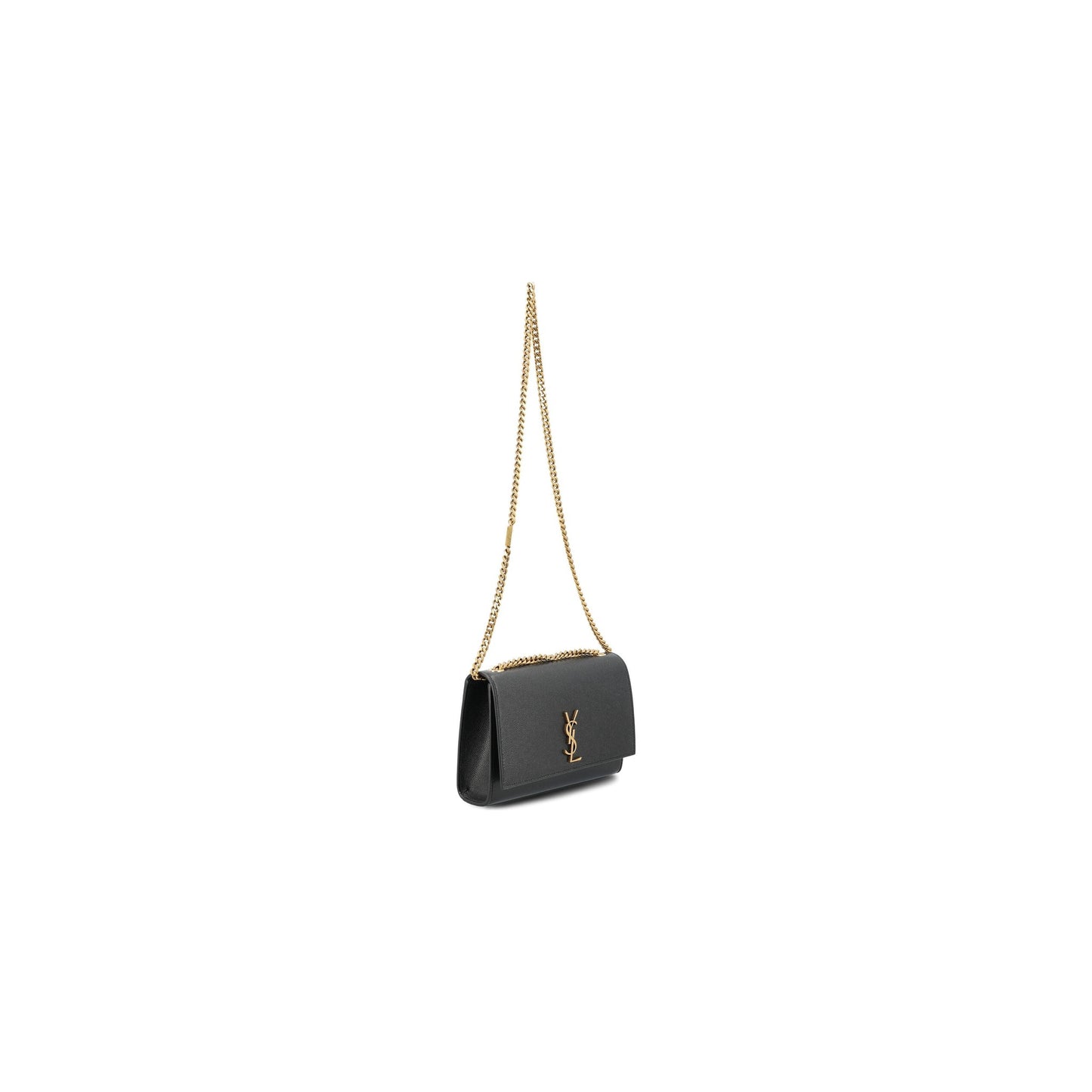 Mala Tiracolo Pequena Kate em Pele Grain de Poudre - Saint Laurent Mala a Tiracolo | Durzio