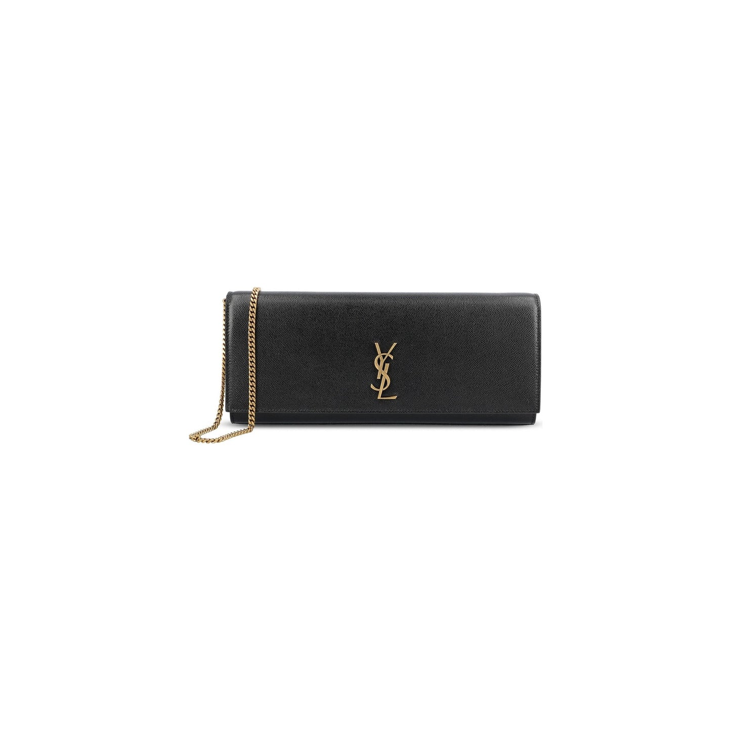 Mala Tiracolo Kate em Pele Grain de Poudre - Saint Laurent Mala a Tiracolo | Durzio