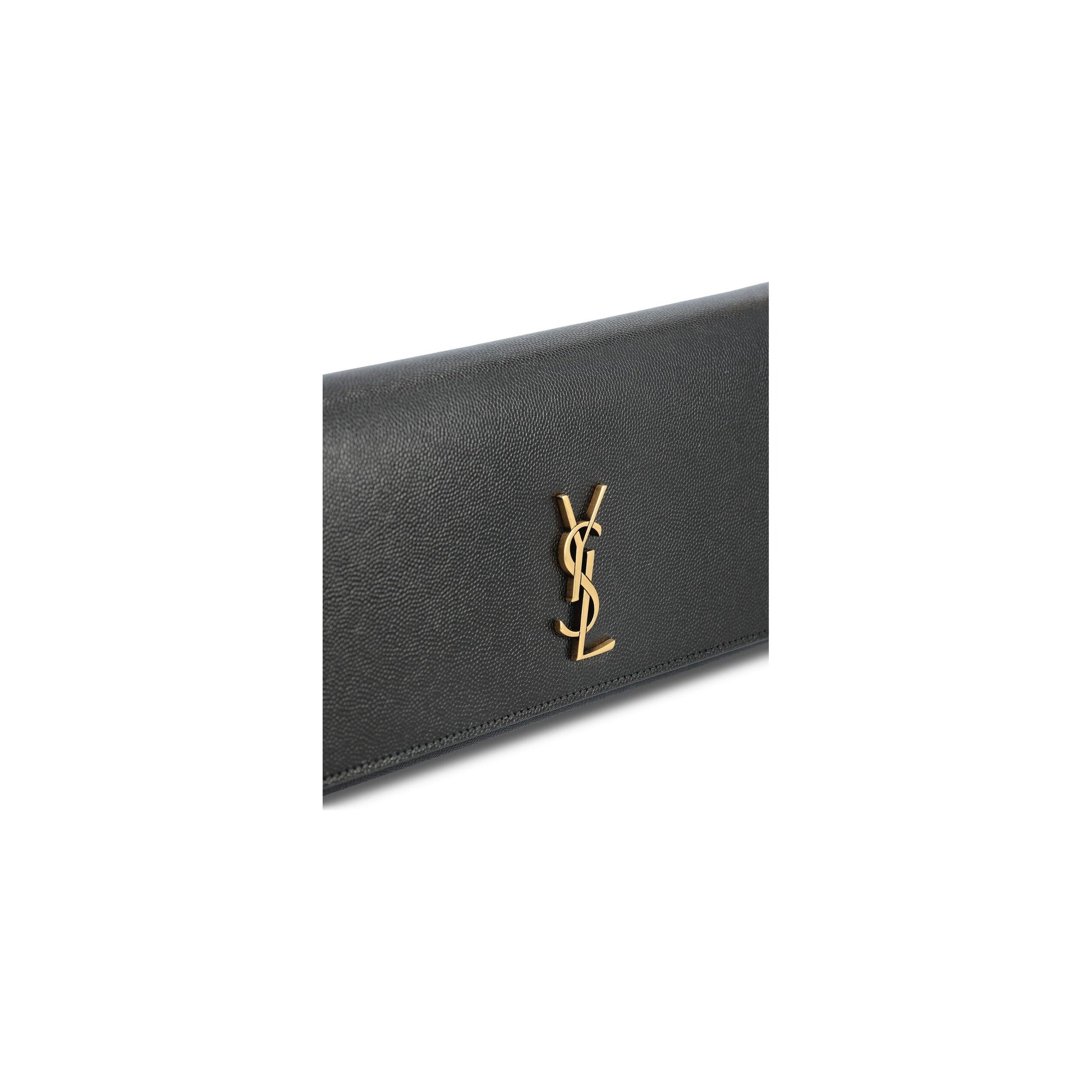 Mala Tiracolo Kate em Pele Grain de Poudre - Saint Laurent Mala a Tiracolo | Durzio
