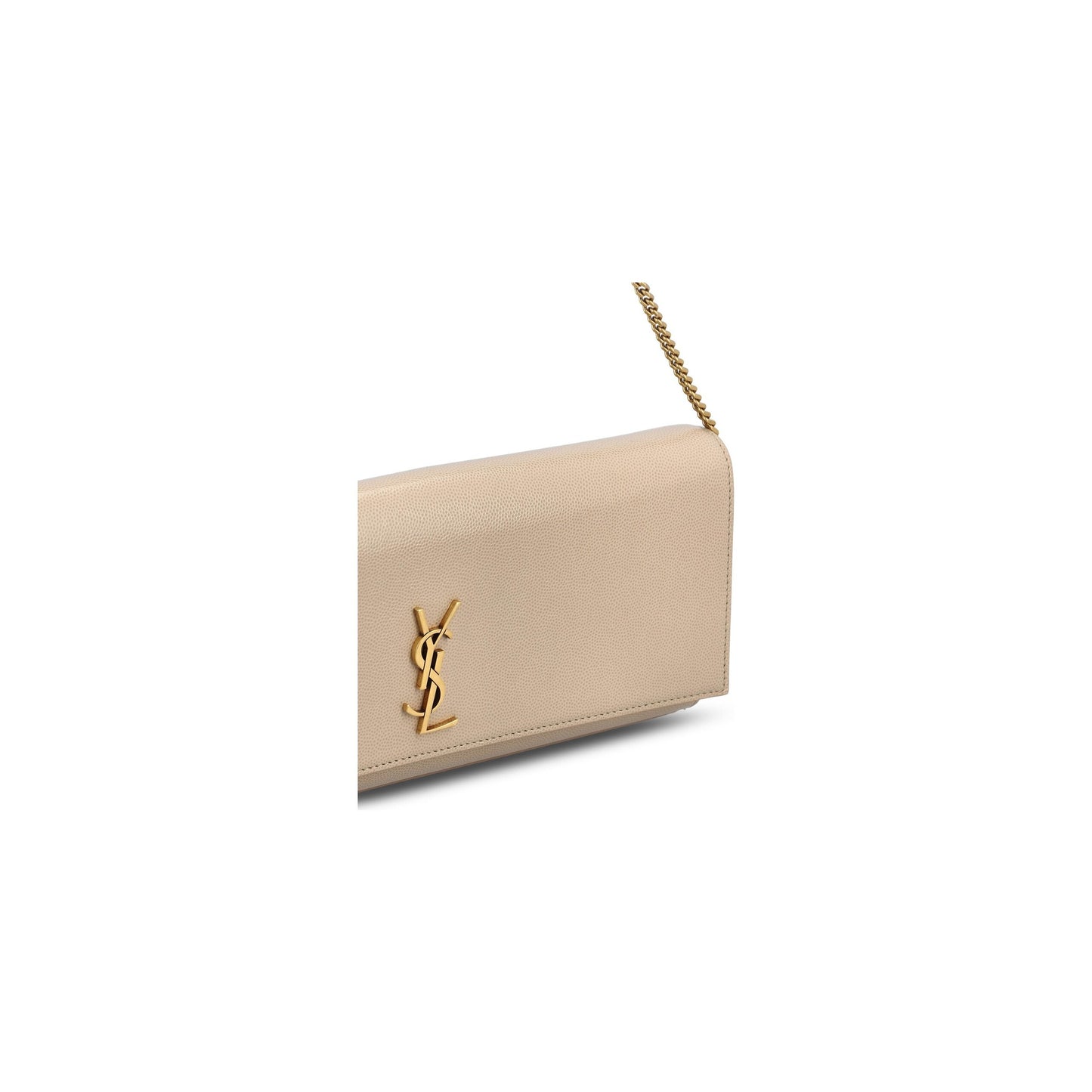 Mala Tiracolo Kate em Pele Grain de Poudre - Saint Laurent Mala a Tiracolo | Durzio
