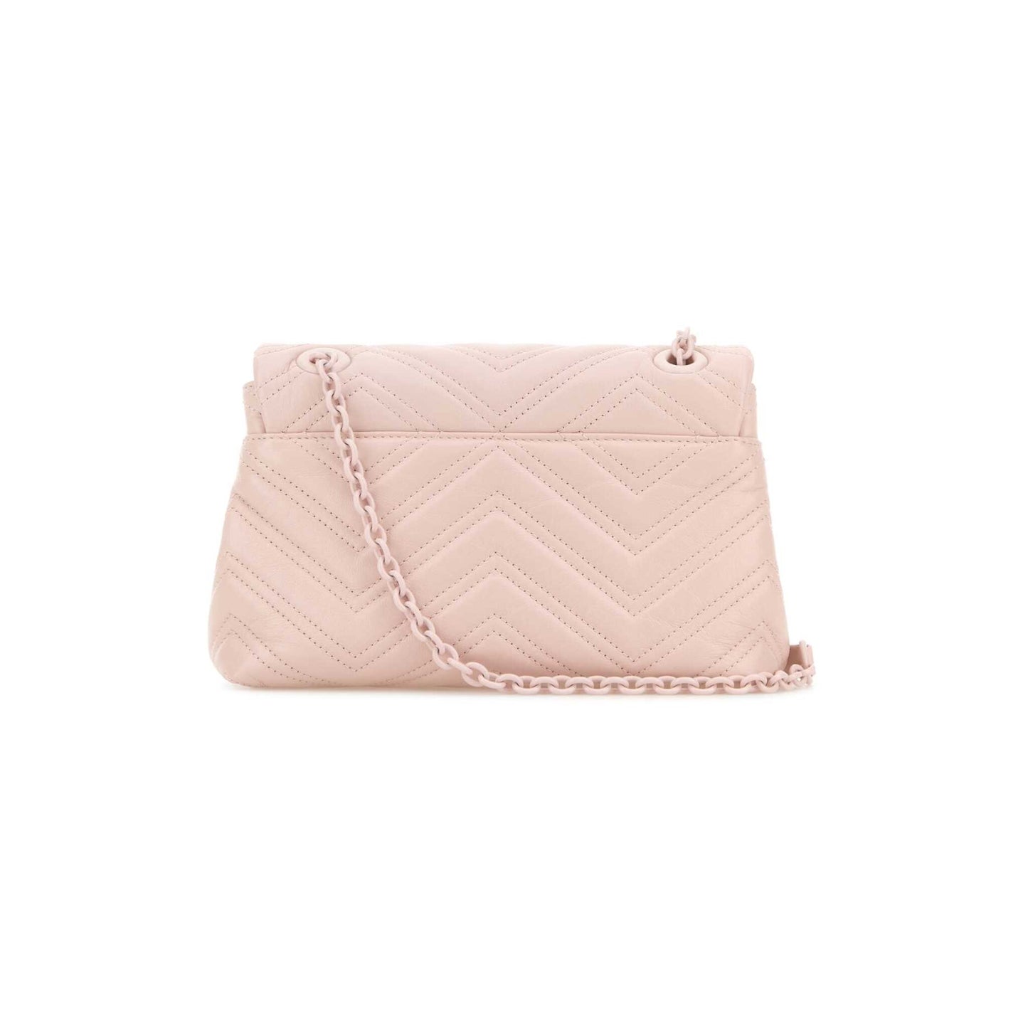 Gucci Mala de Ombro em Pele — Rosa